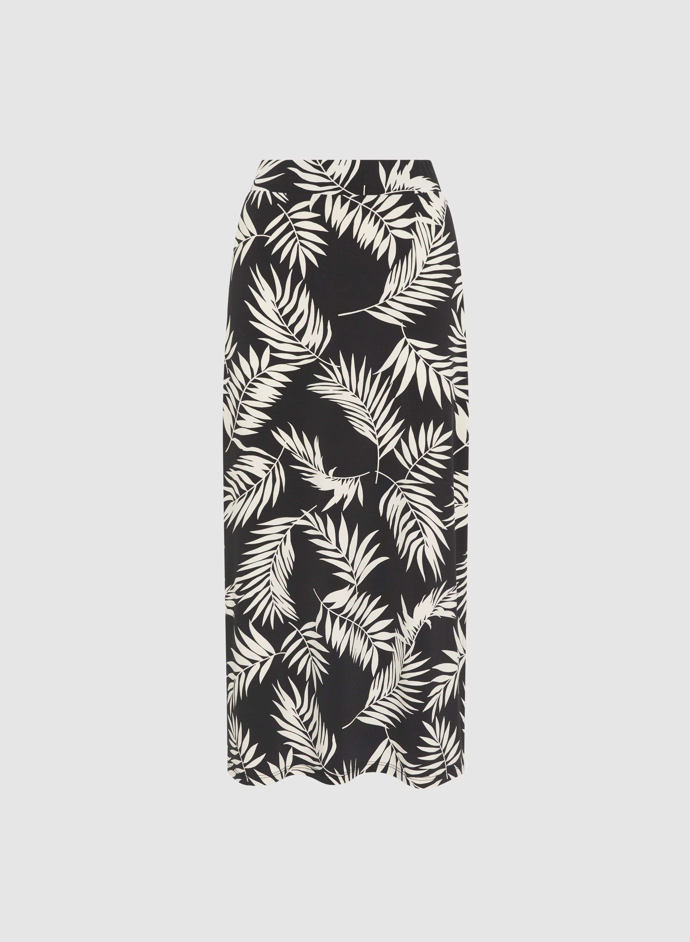 Leaf Print Midi Skirt - Image 6
