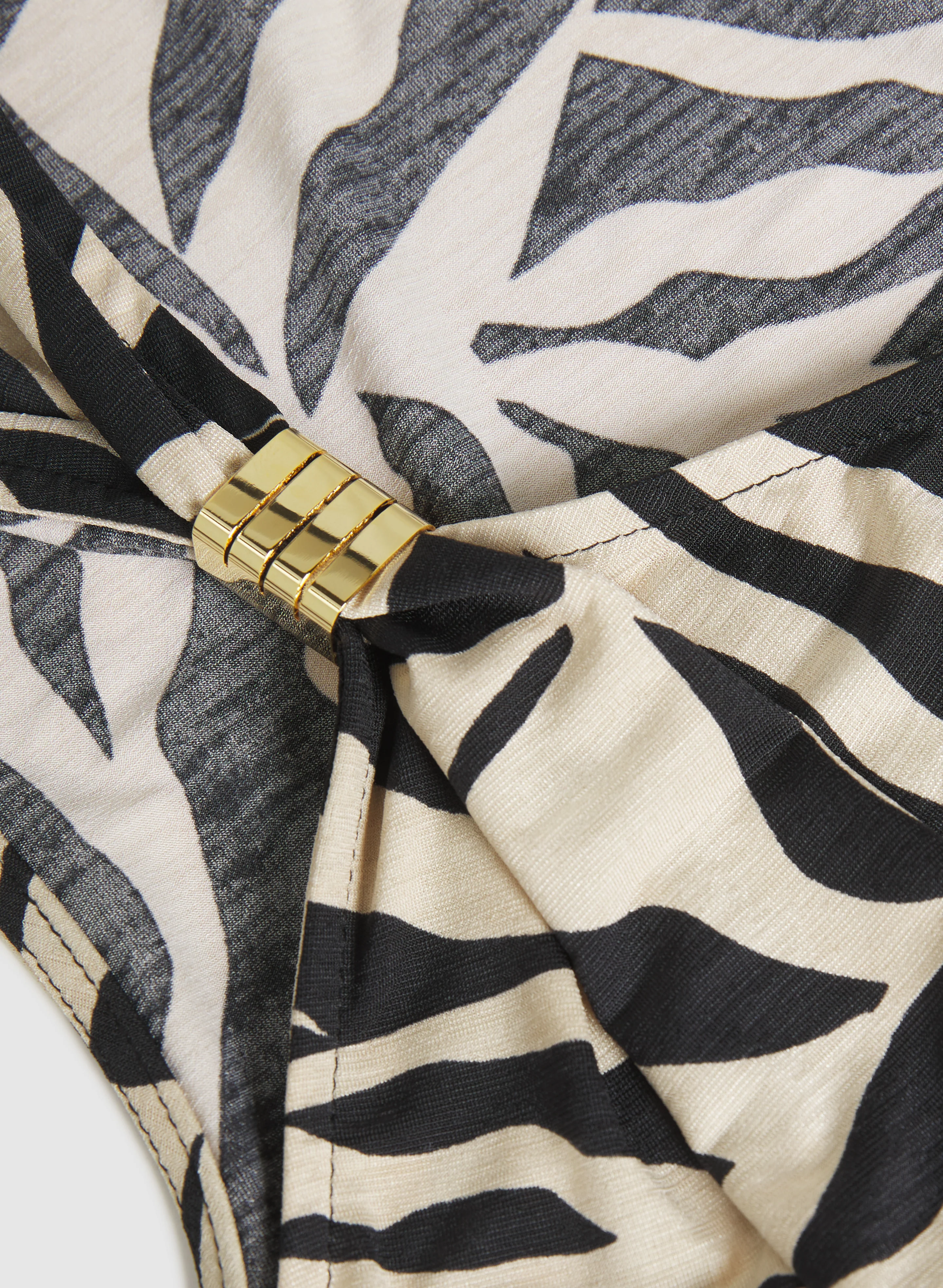 Leaf Print Top - Image 7