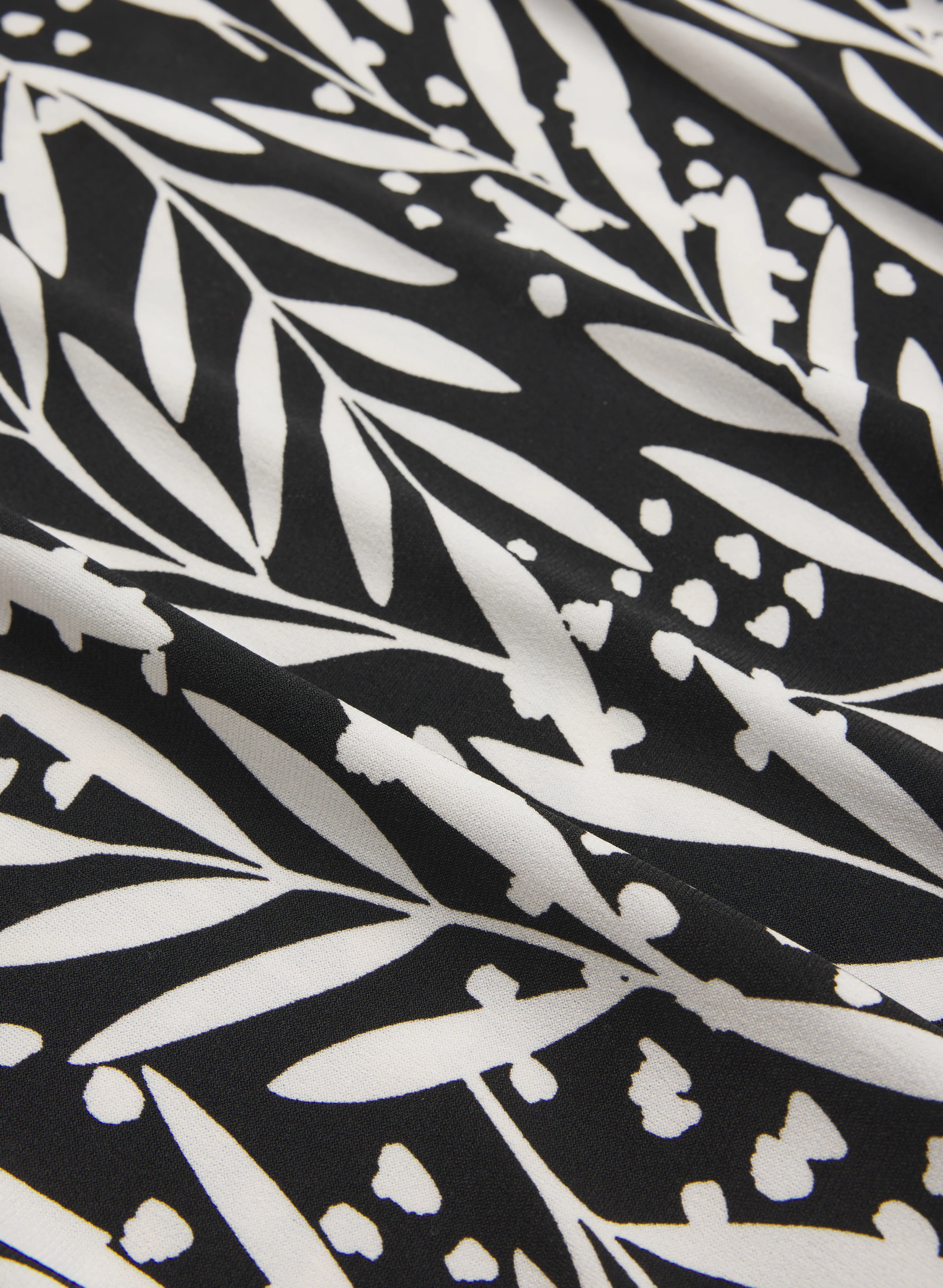 Leaf Print Top - Image 7
