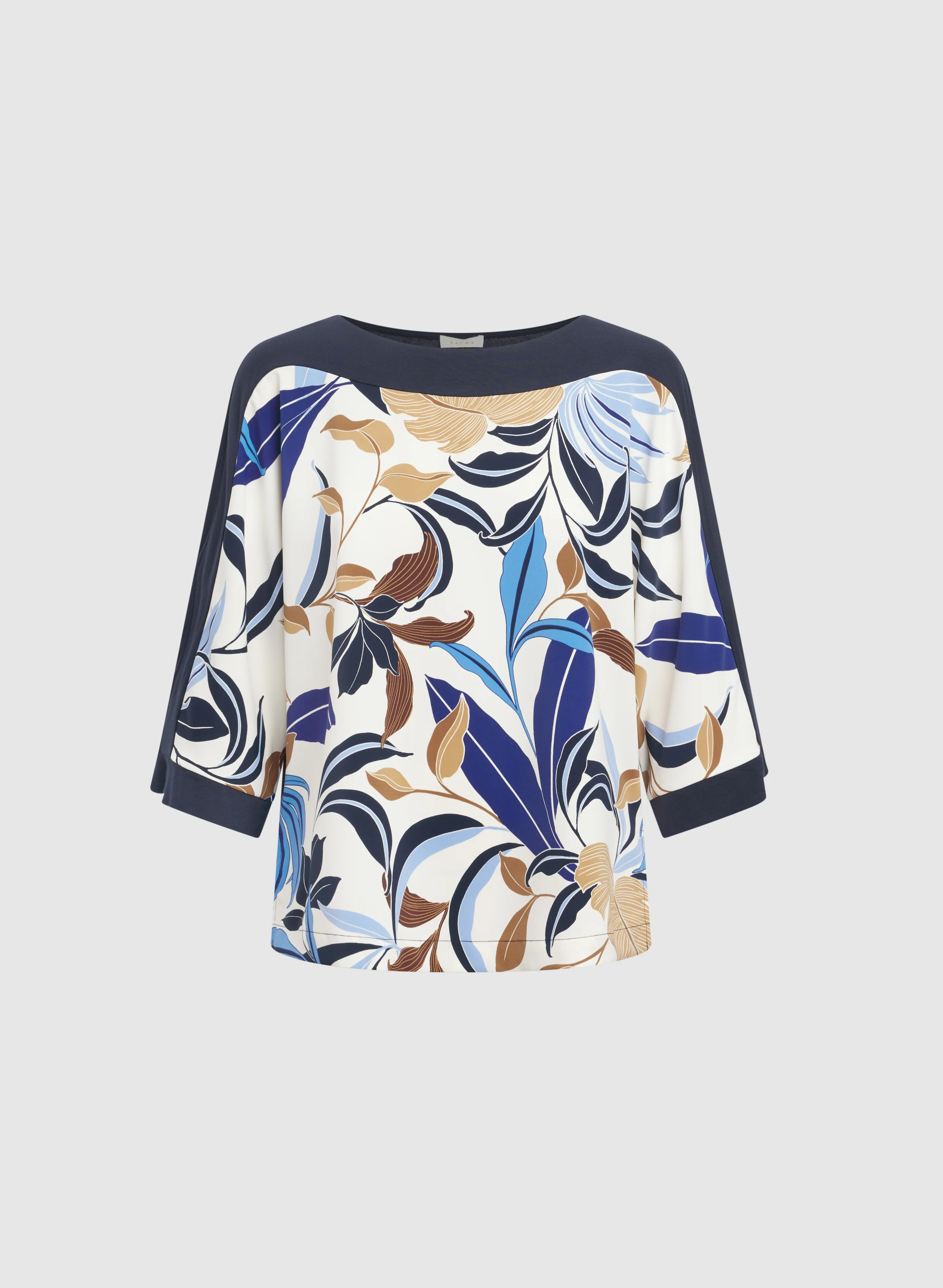Leaf Print Top - Image 6