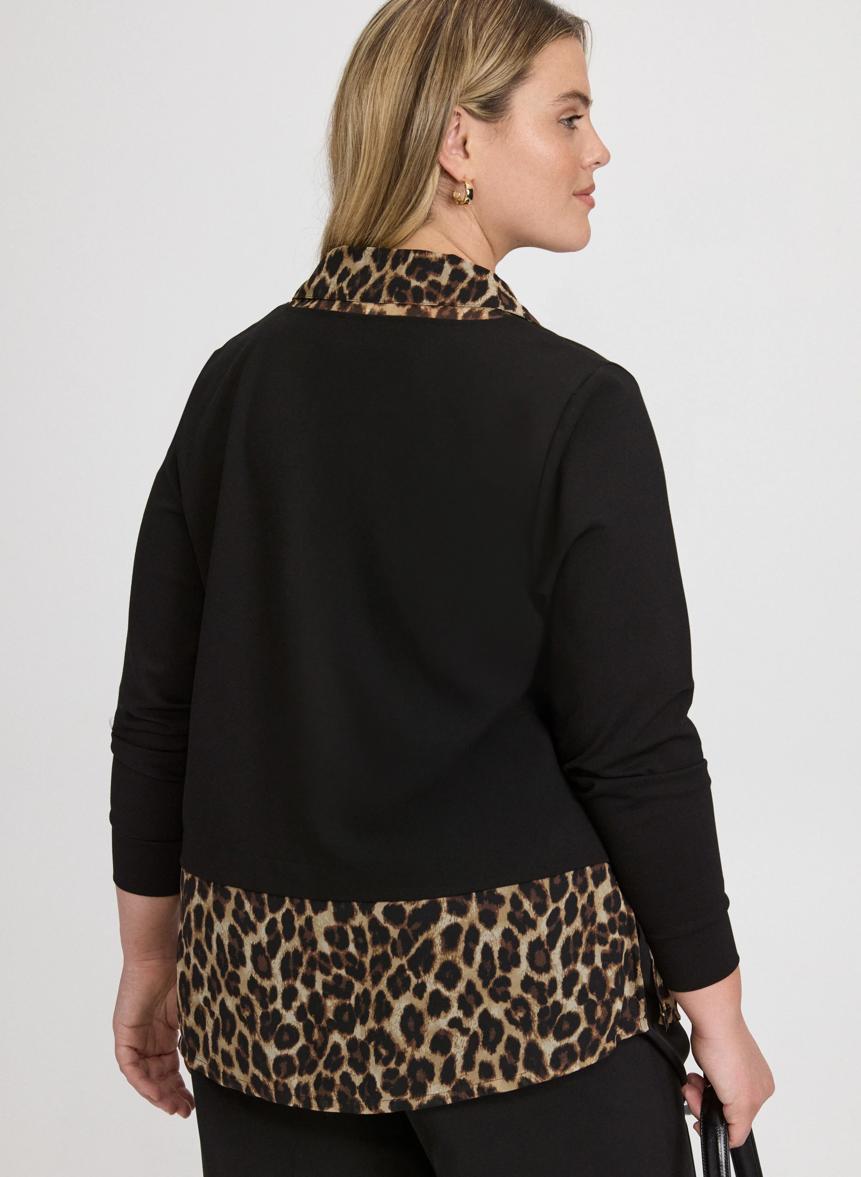 Leopard Illusion Layered Top - Image 4