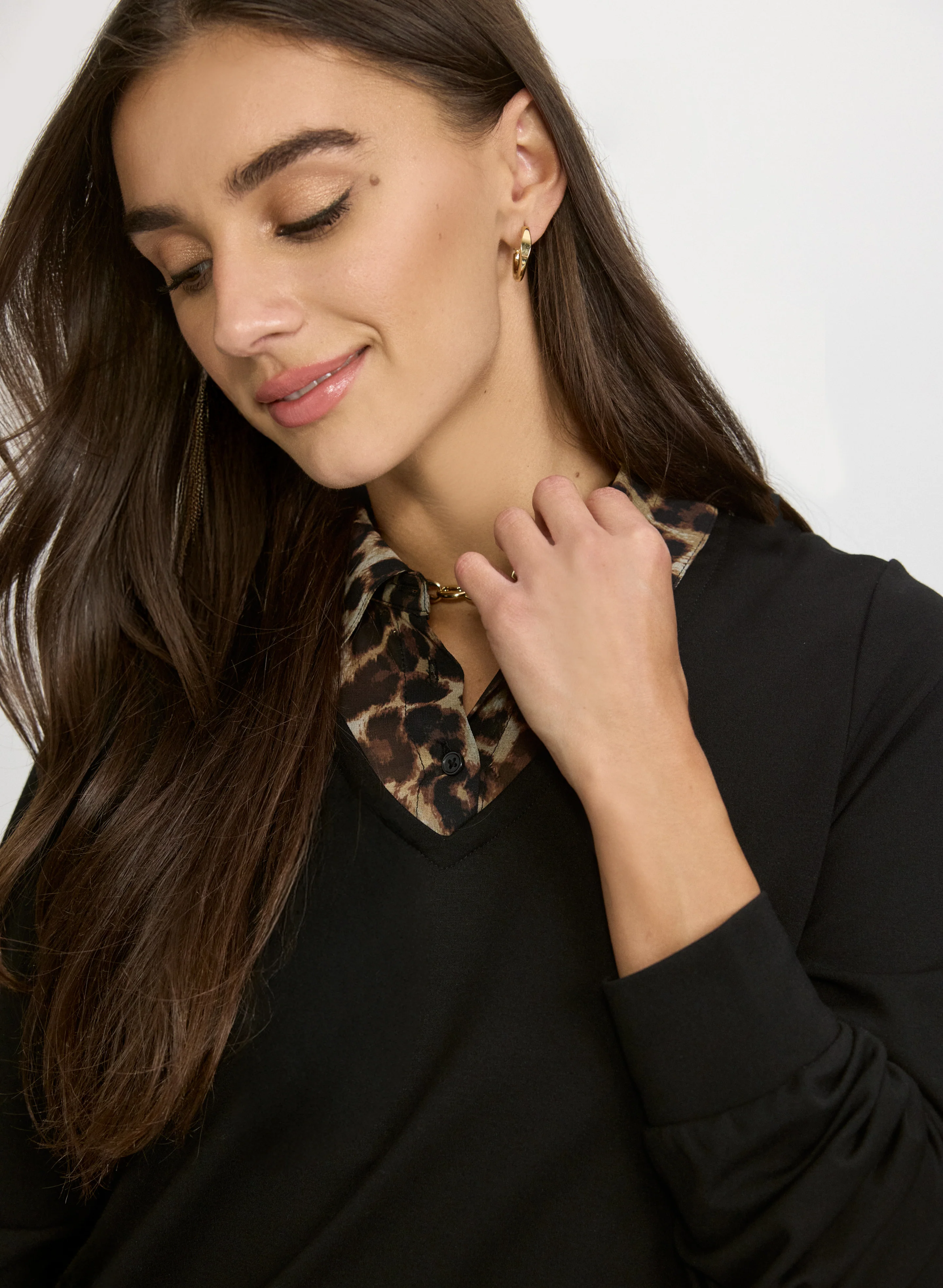 Leopard Illusion Layered Top - Image 5