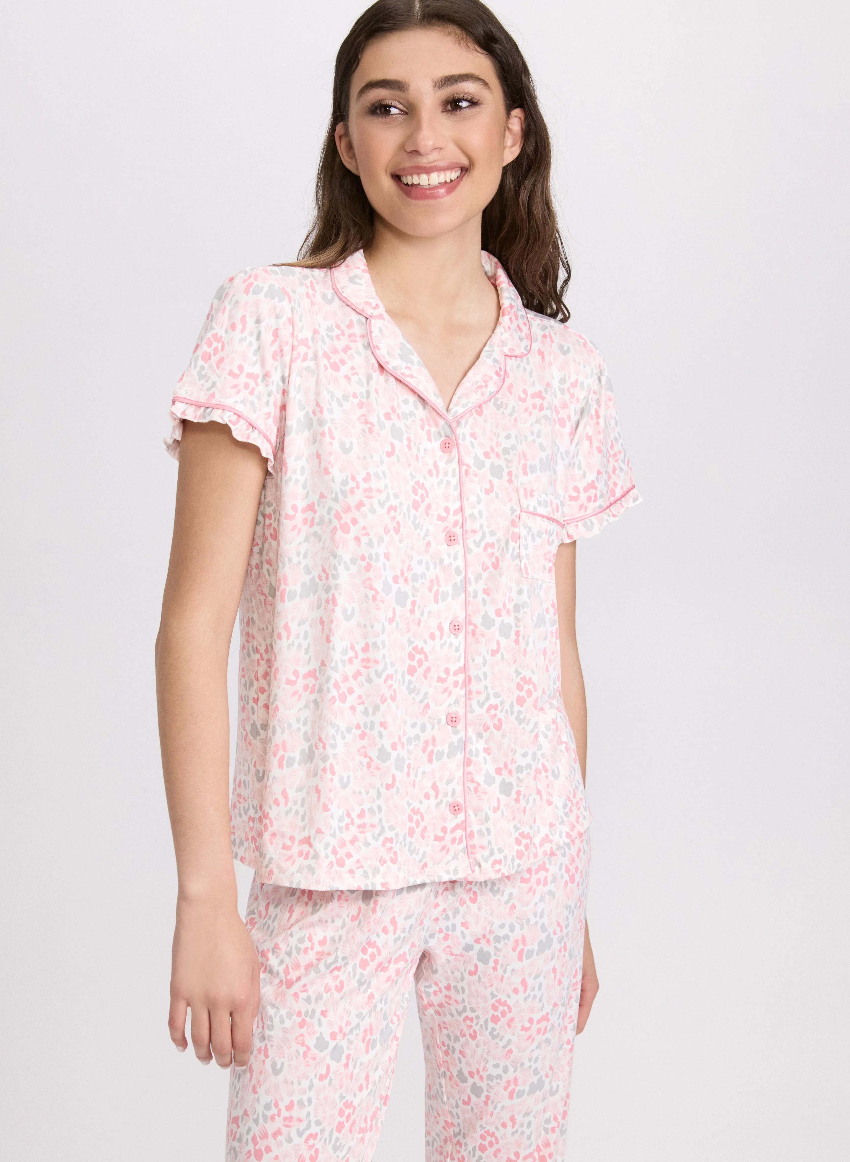 Leopard Print Pyjama Set - Image 3