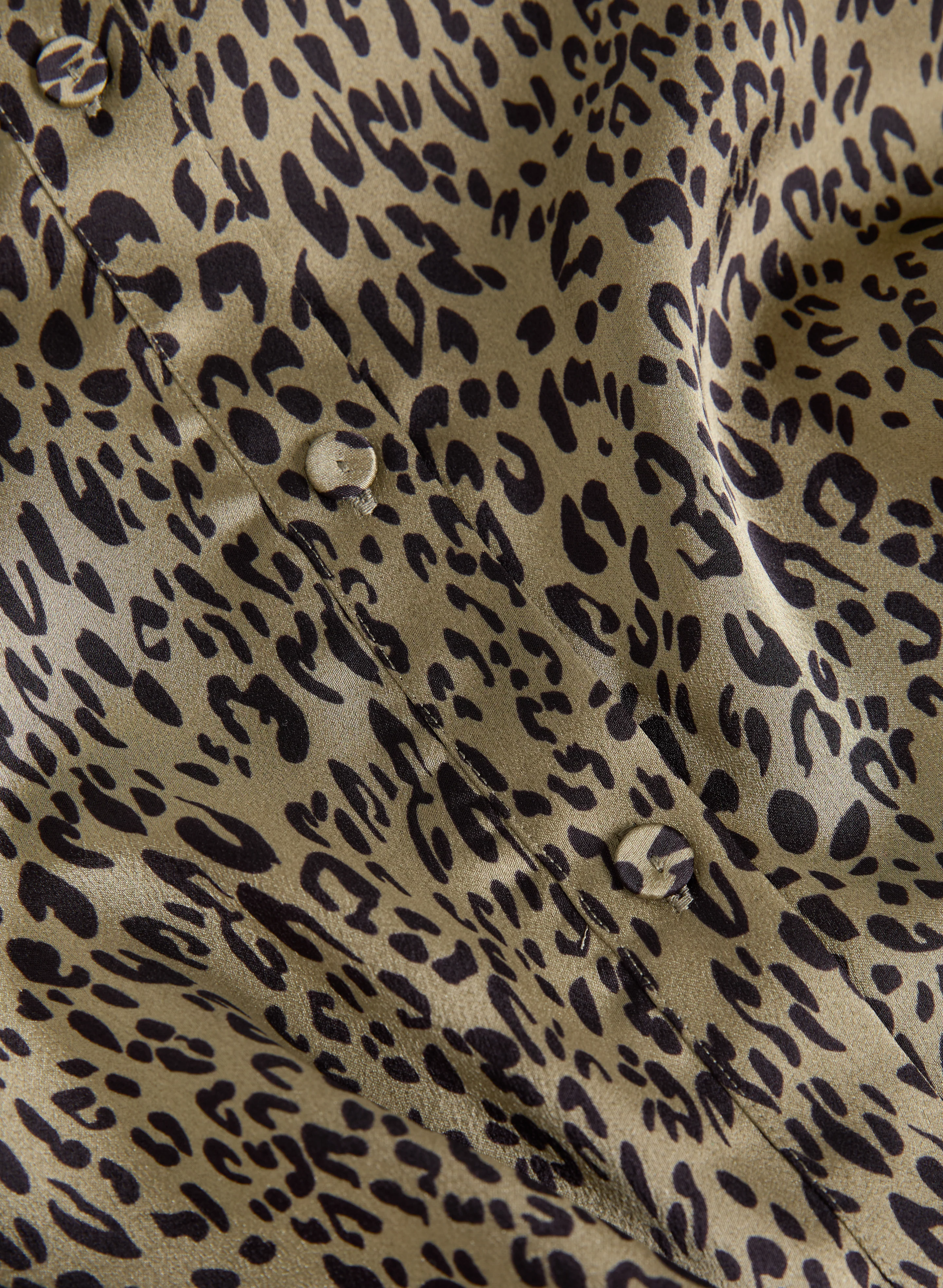Leopard Print Sleeveless Blouse - Image 7
