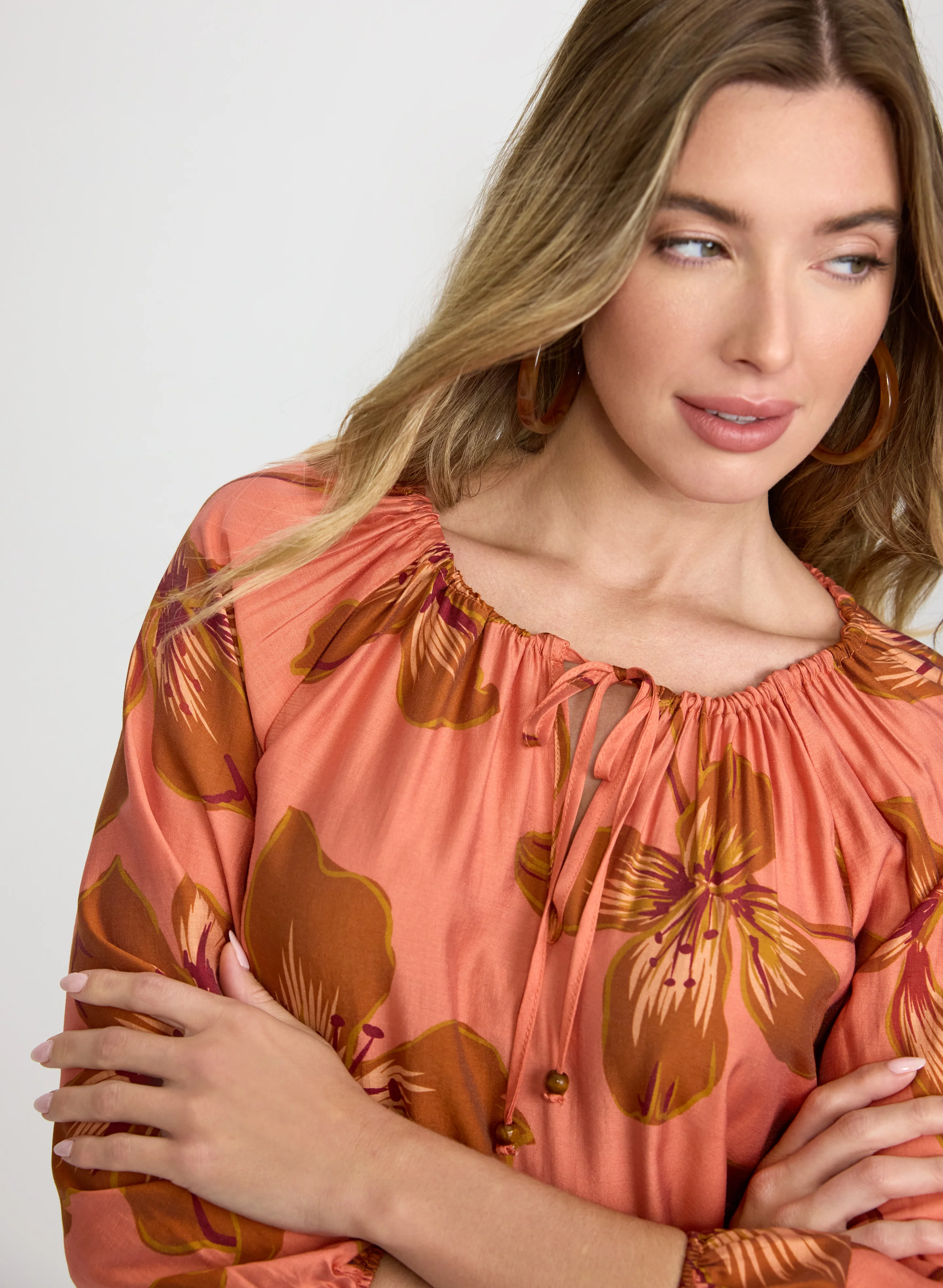 Lily Print Blouse - Image 2