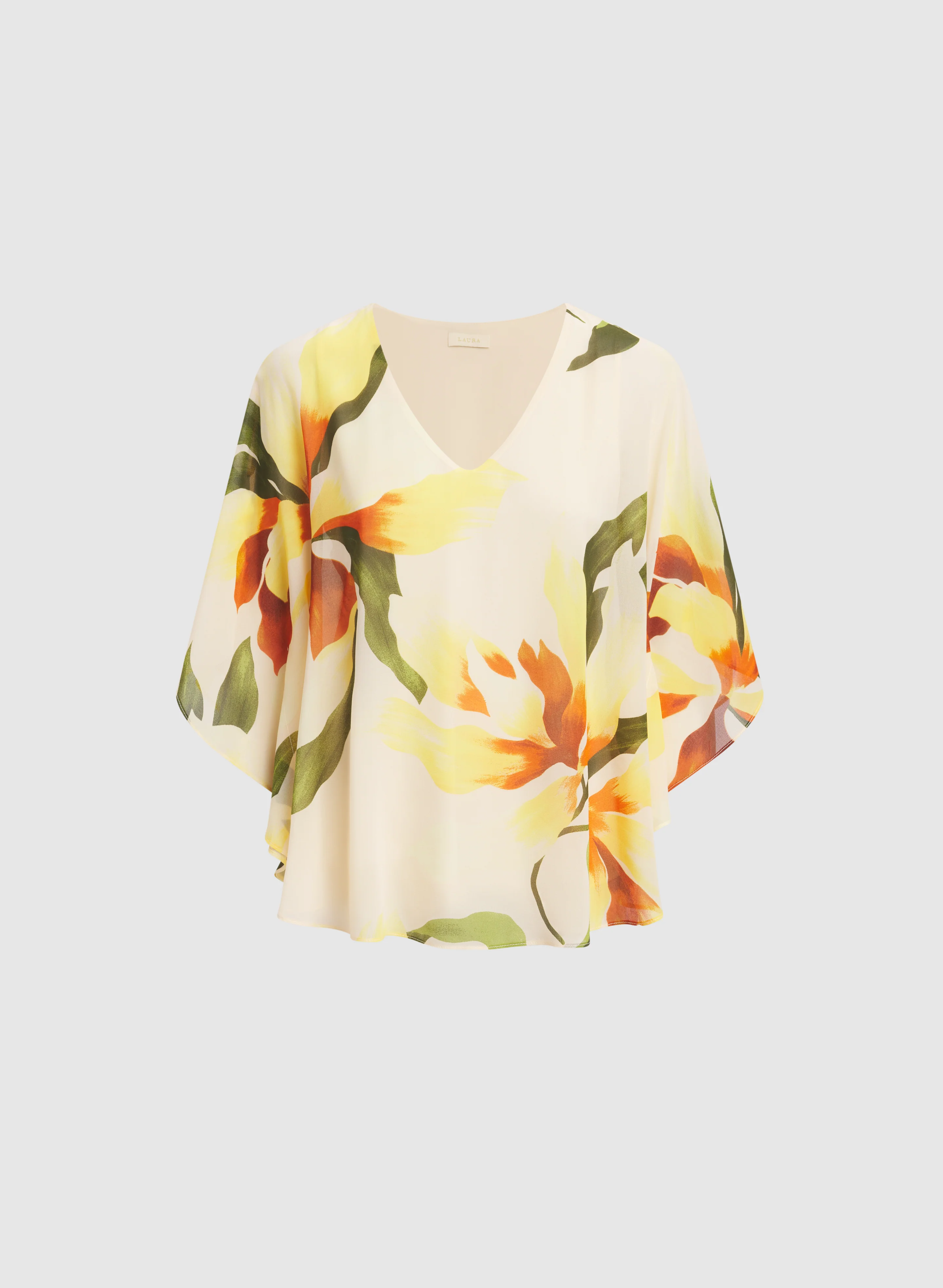 Lily Print Chiffon Blouse - Image 6