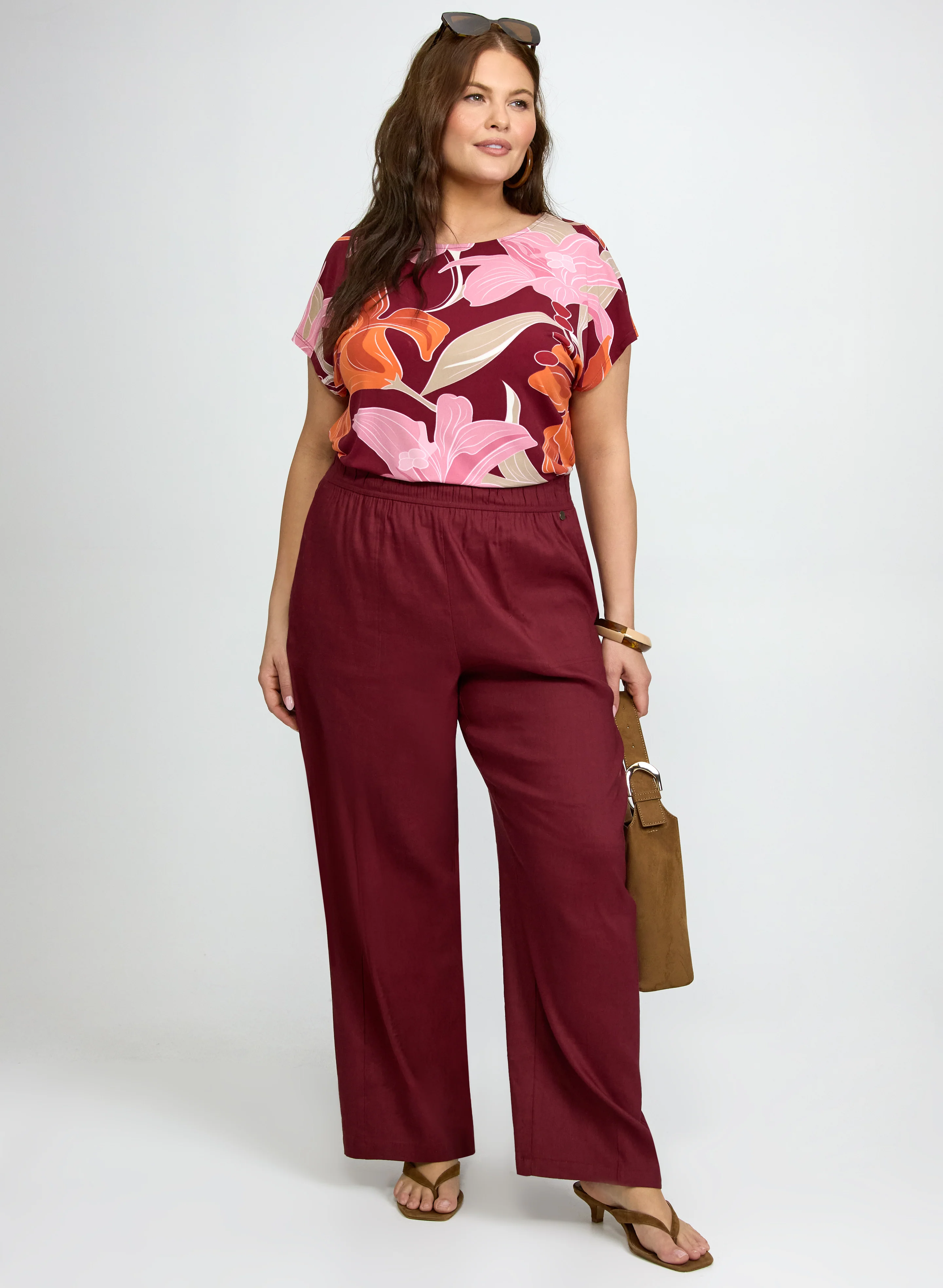 Lily Print Top - Image 3
