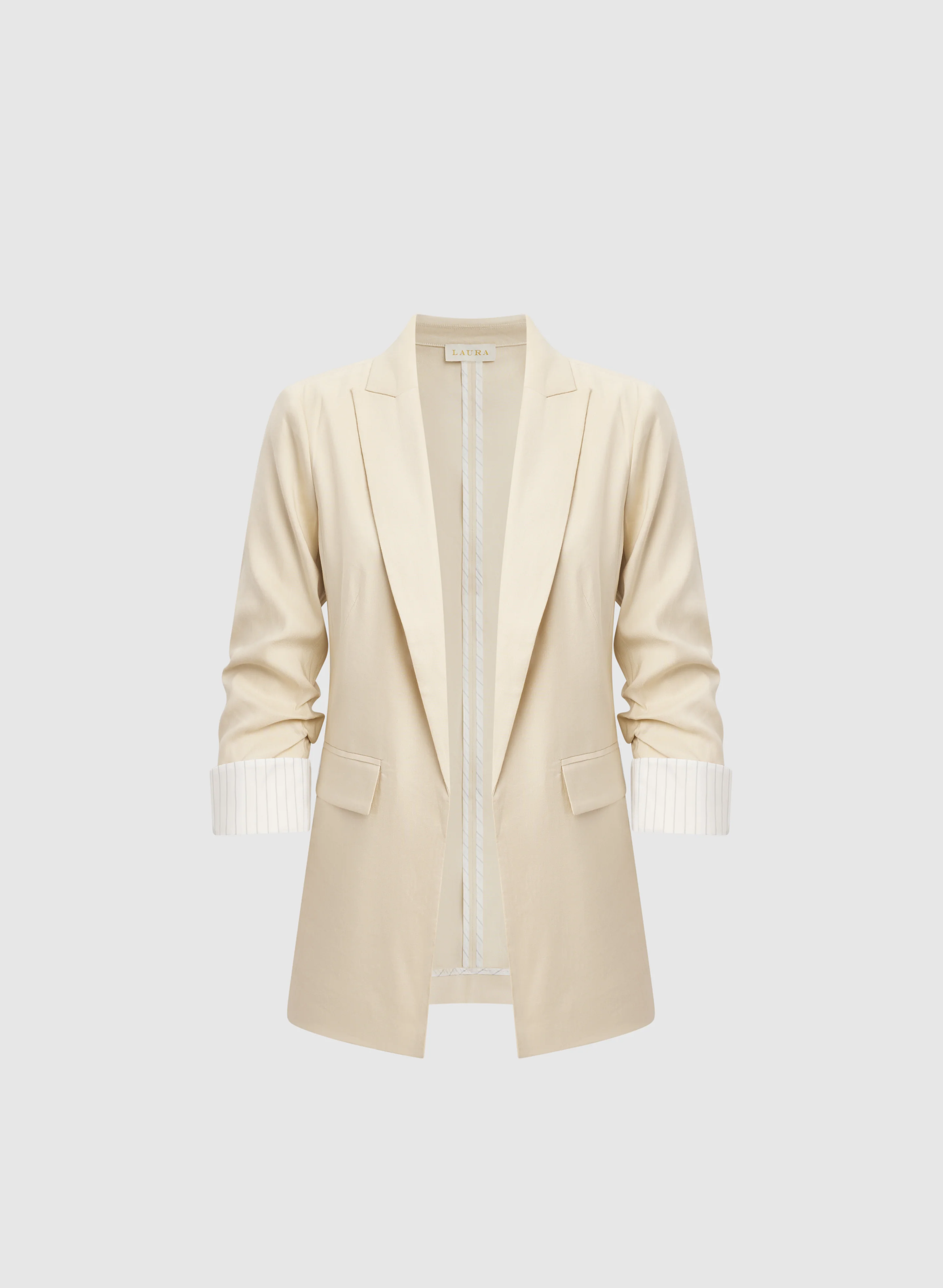 Linen-Blend Blazer - Image 5