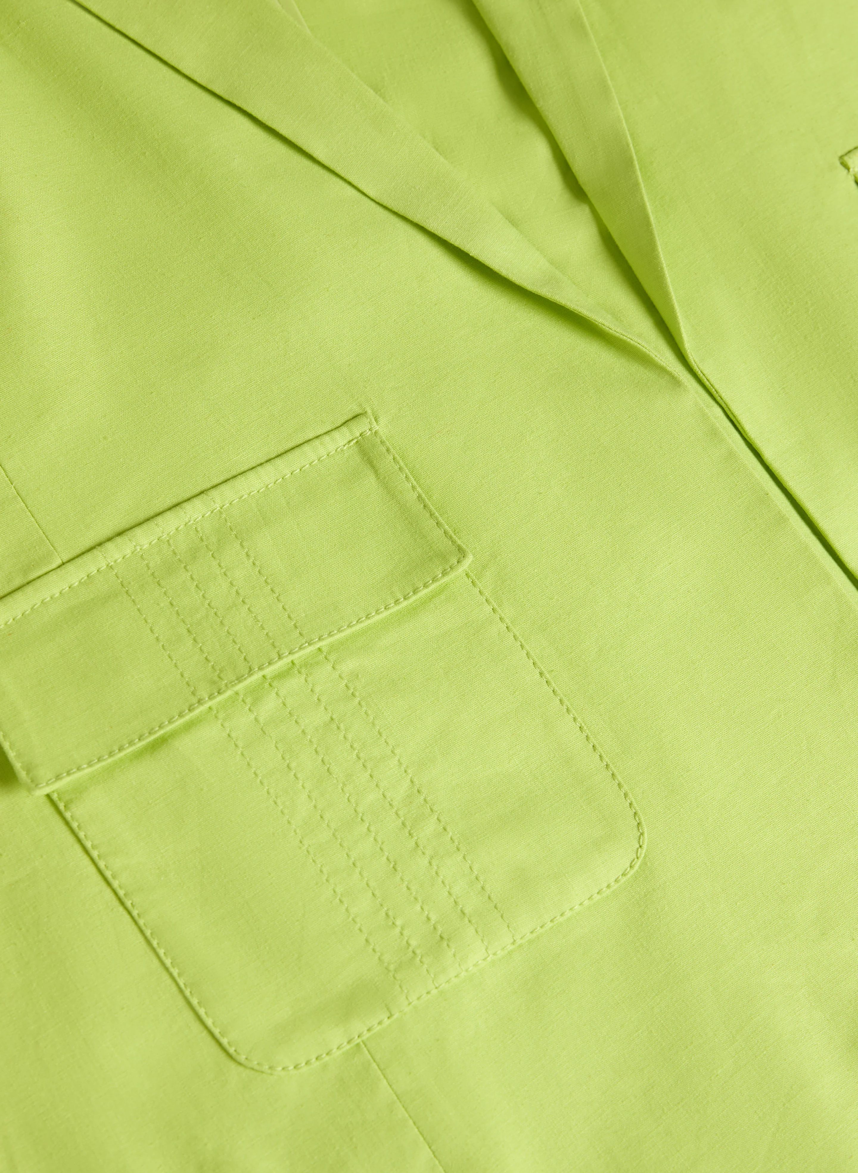 Linen-Blend Blazer - Image 7