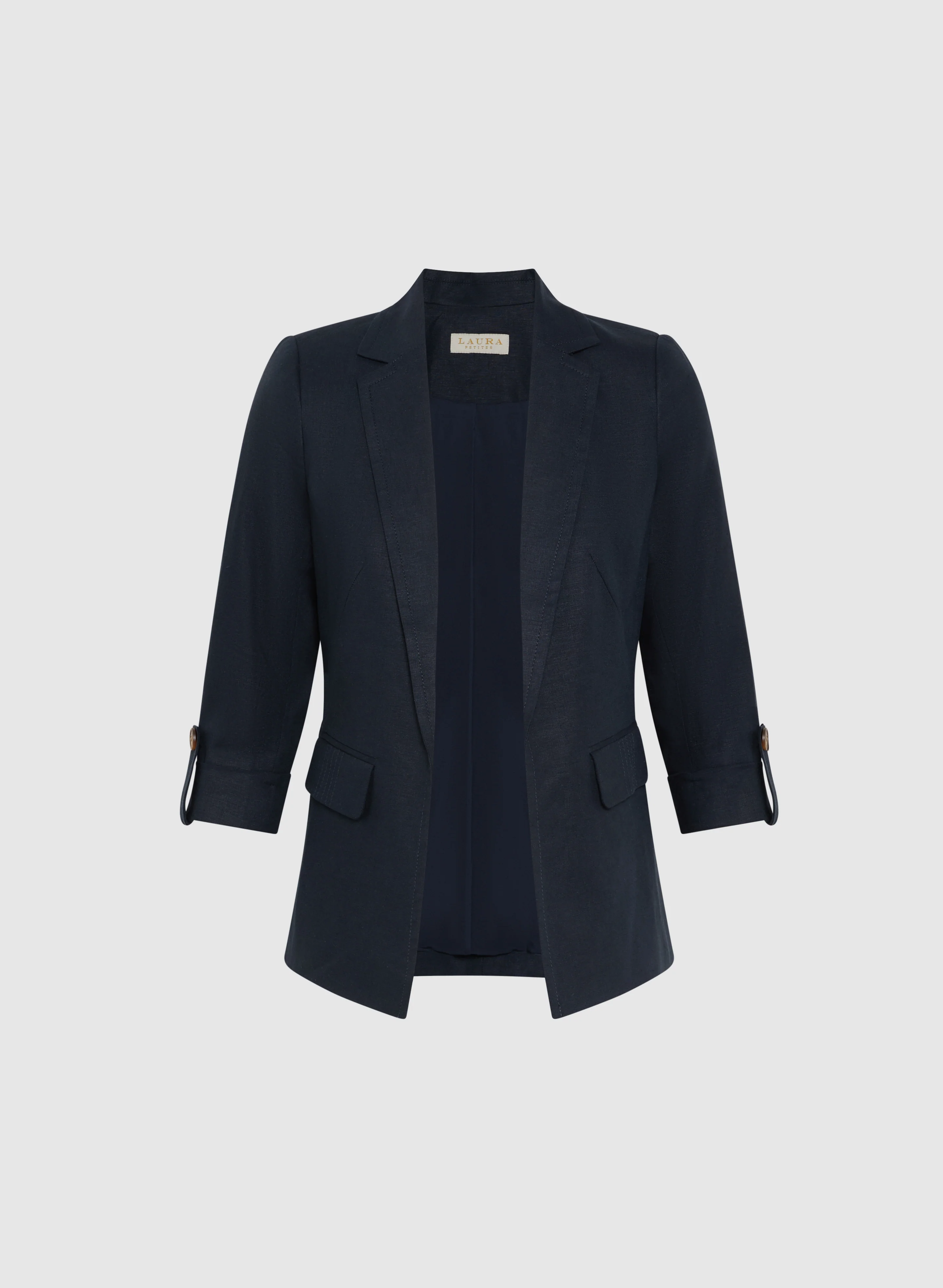 Linen-Blend Blazer - Image 6