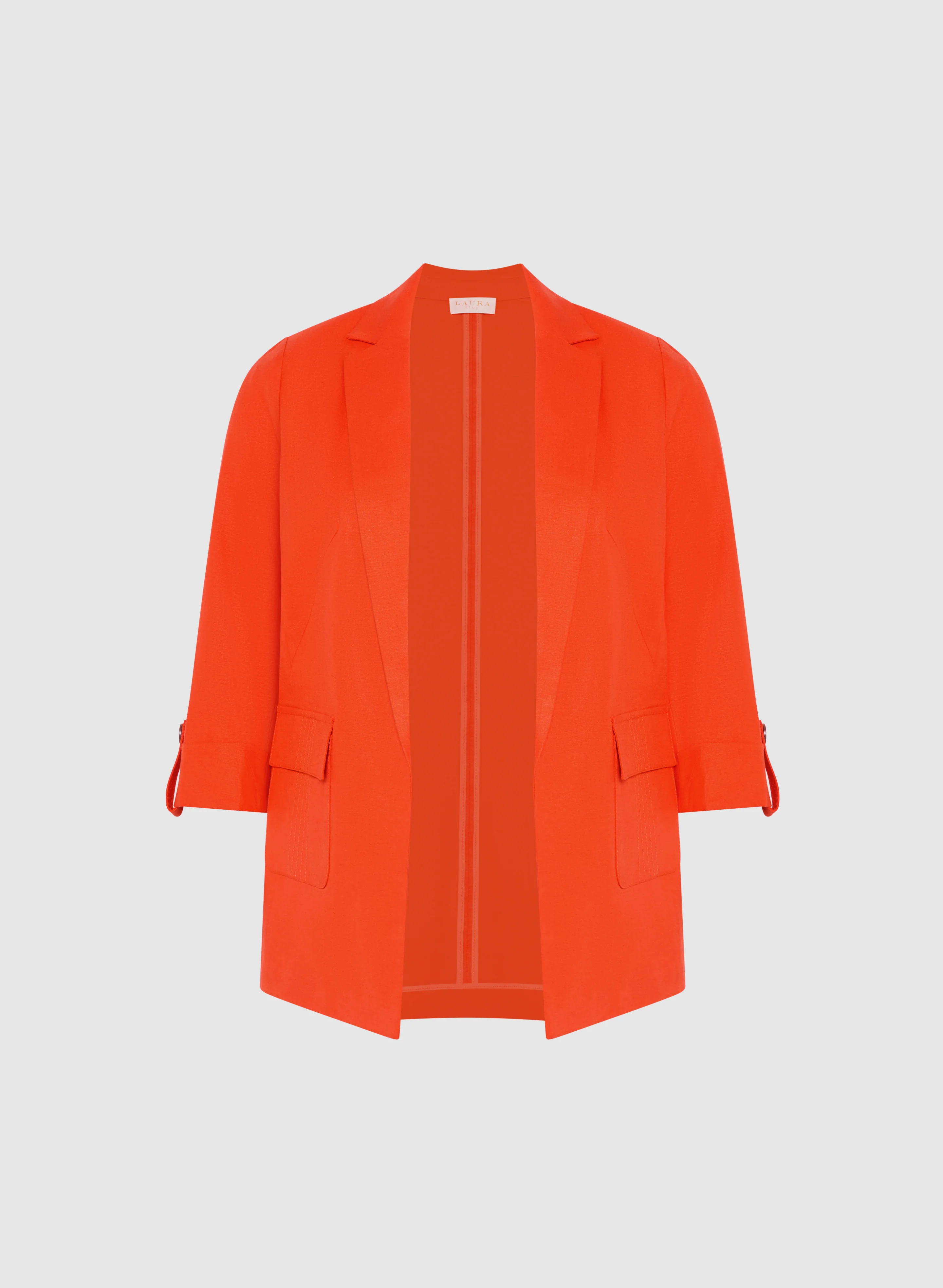Linen-Blend Blazer - Image 6