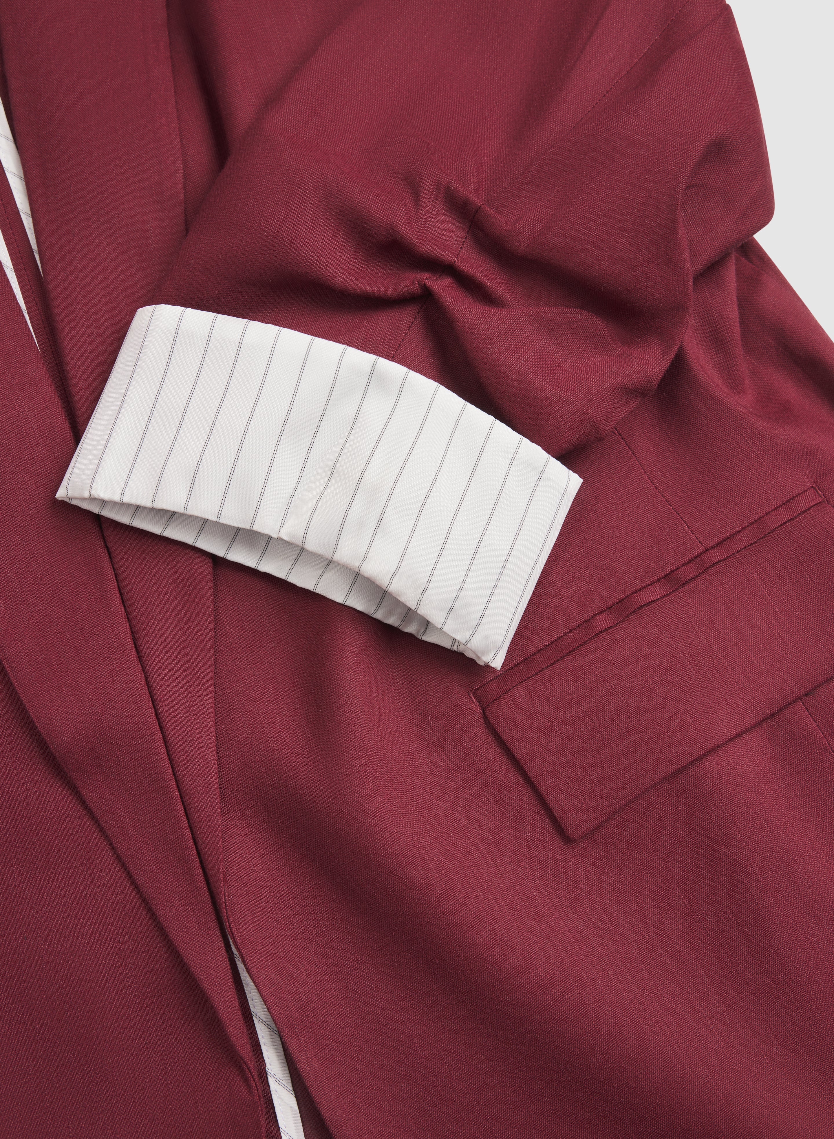 Linen-Blend Blazer - Image 7