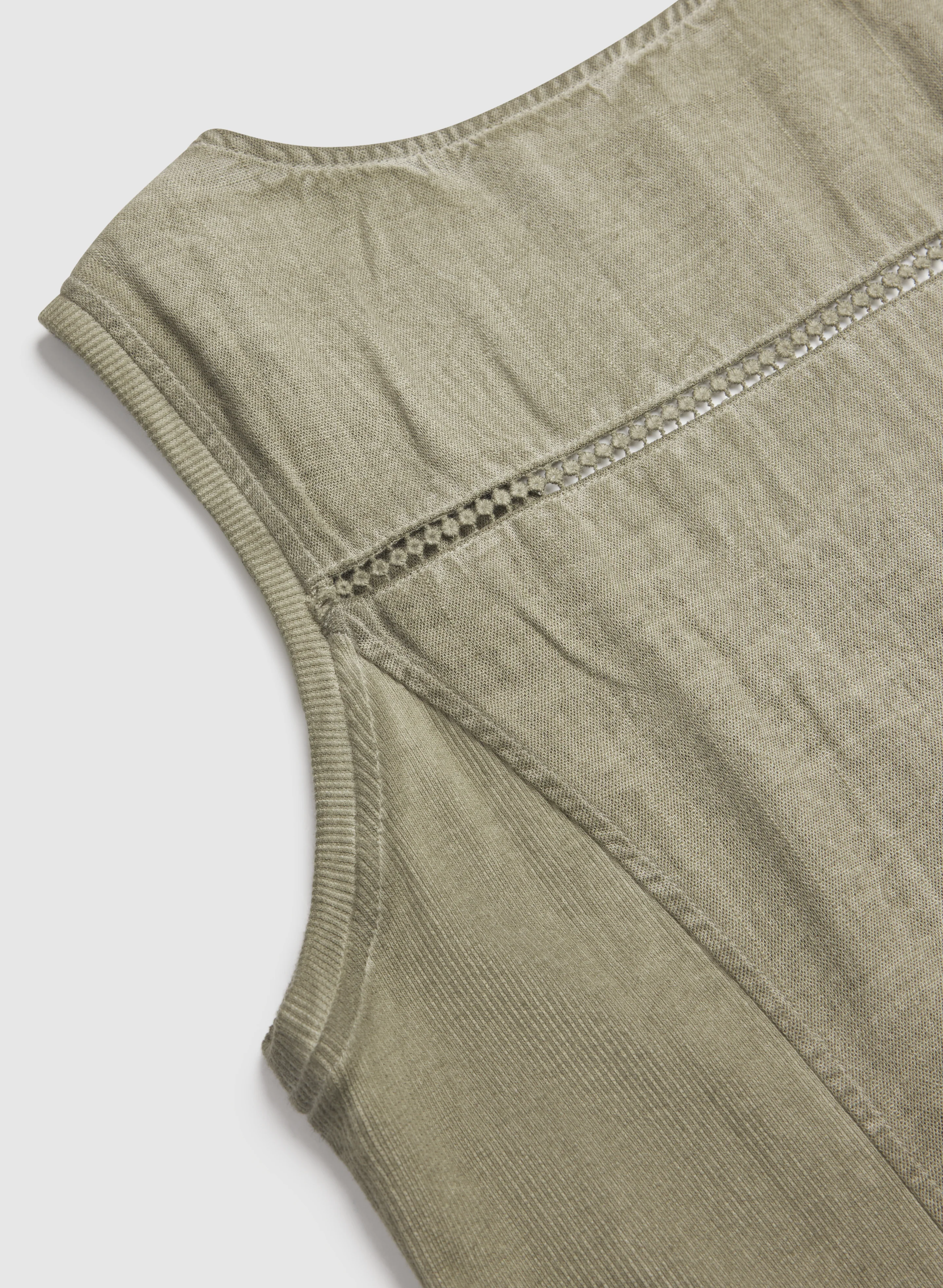 Linen-Blend Dress - Image 7