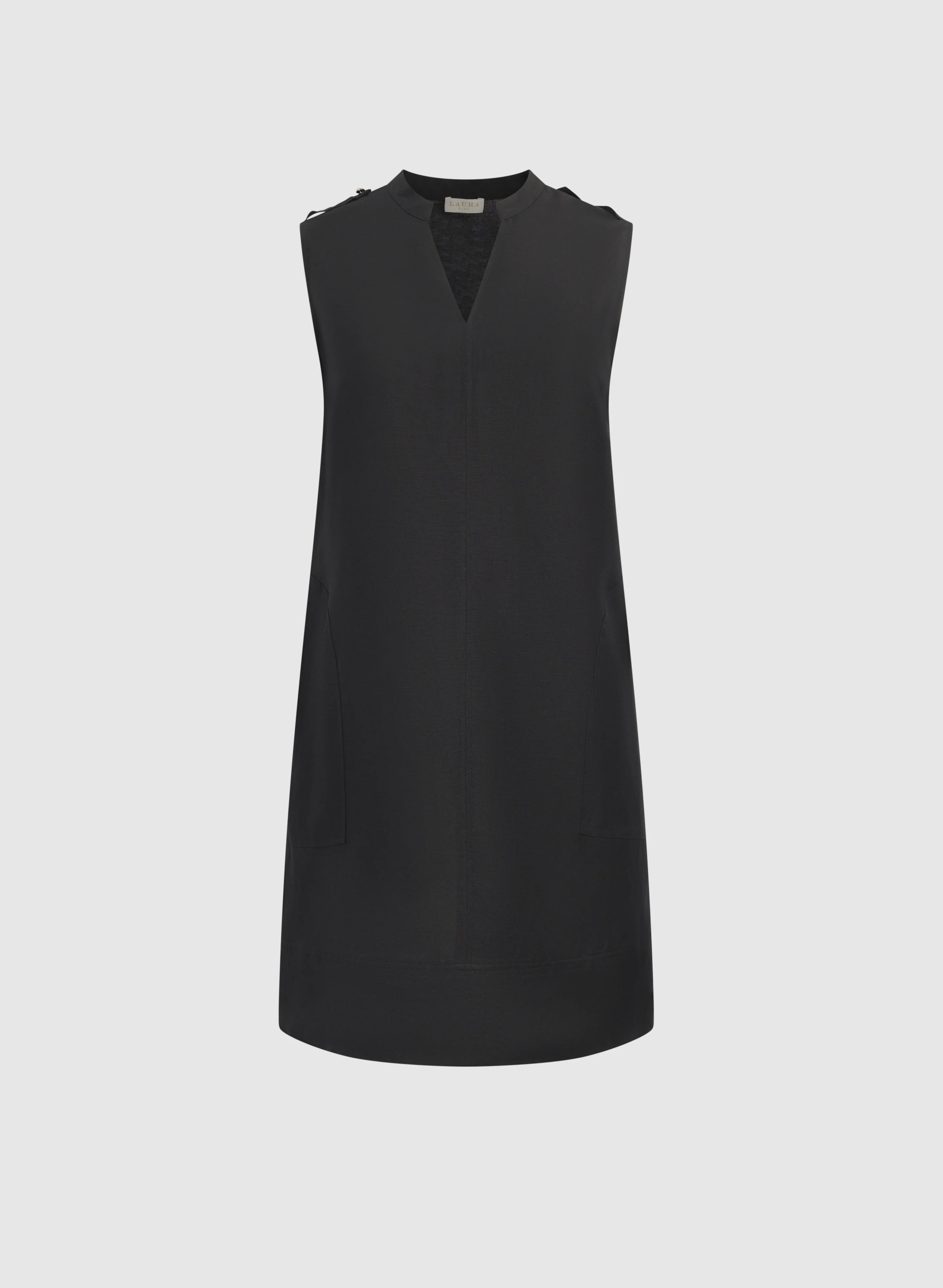 Linen-Blend Pocket Dress - Image 6