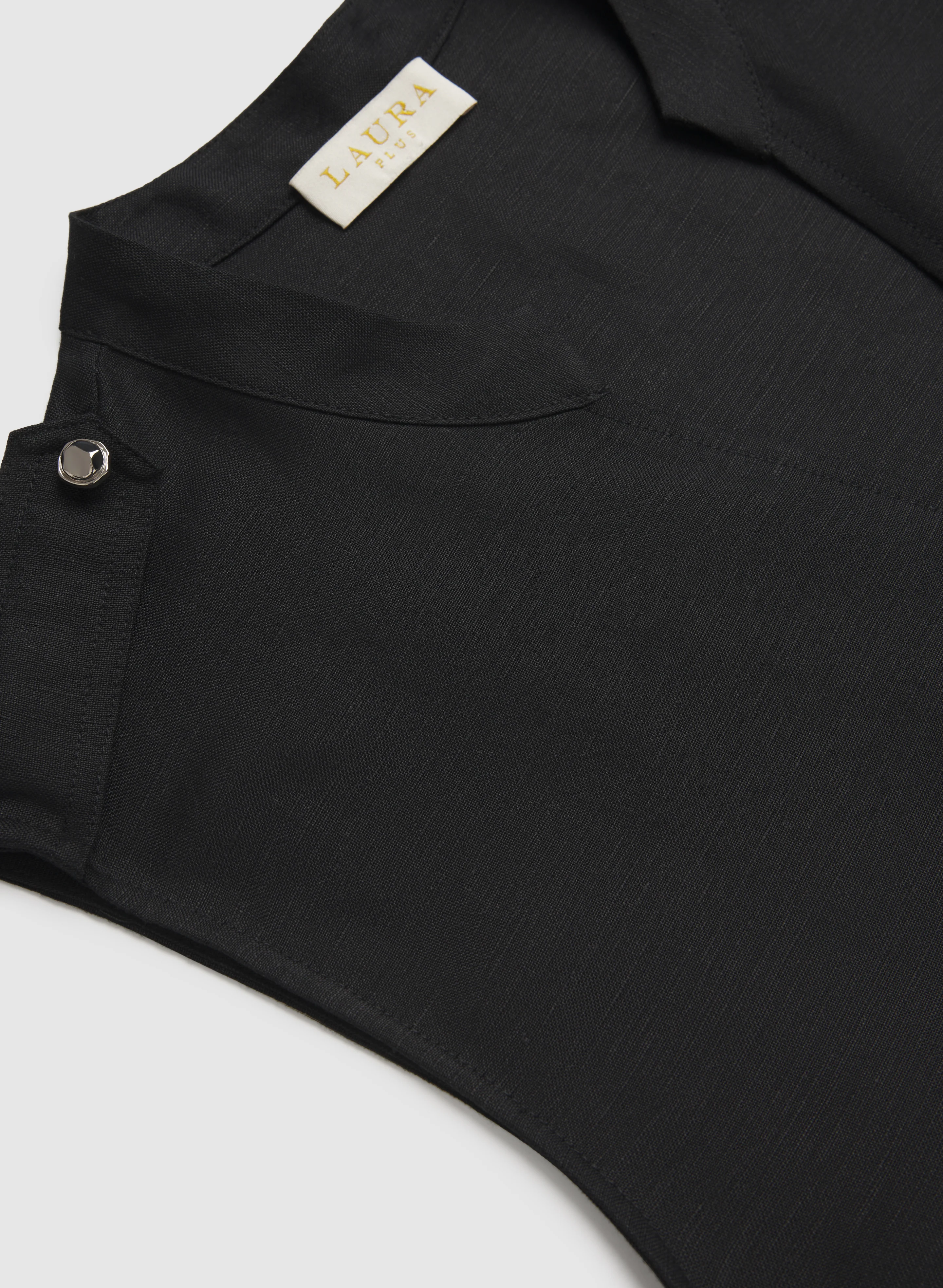 Linen-Blend Pocket Dress - Image 7