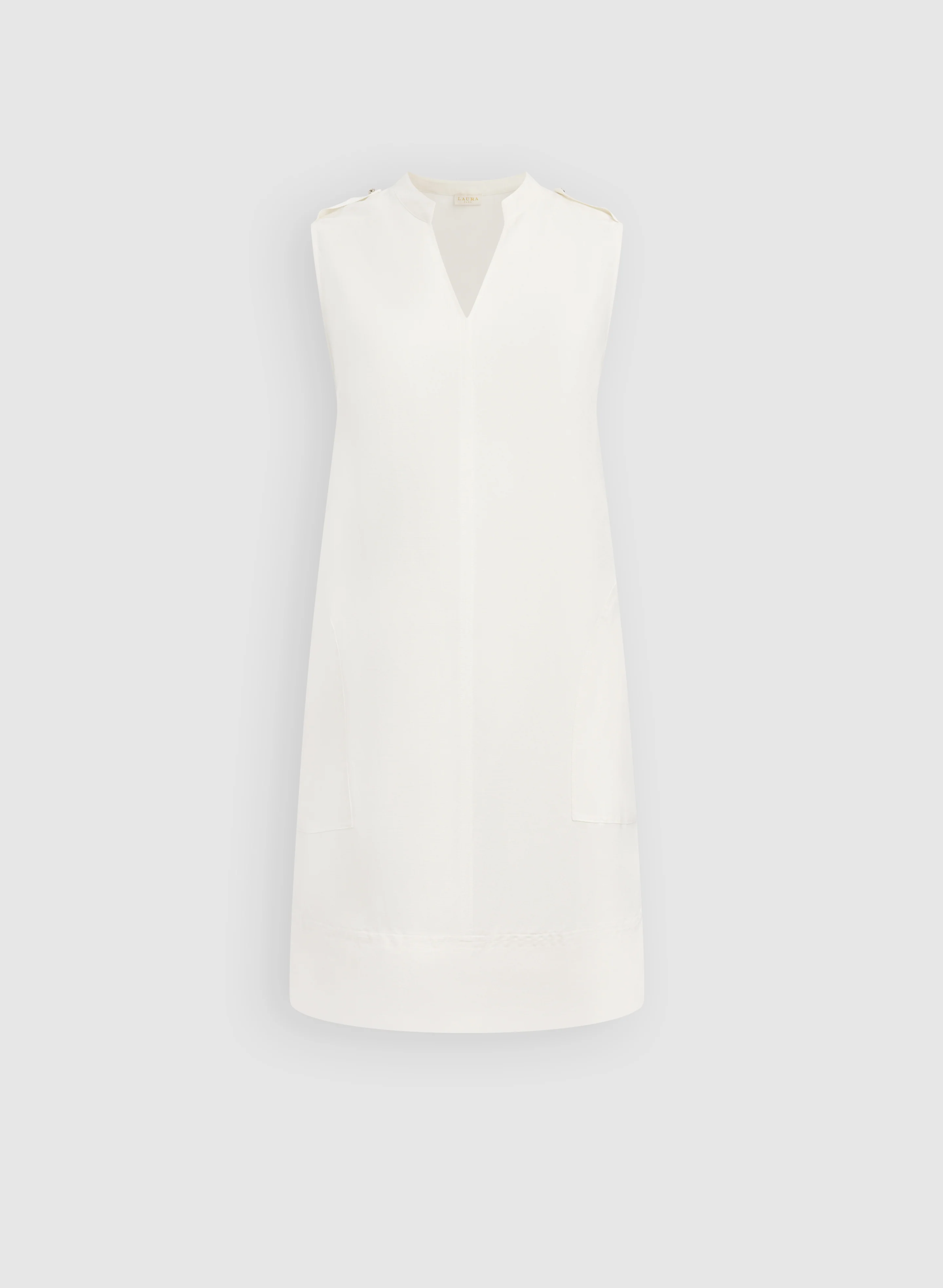 Linen-Blend Pocket Dress - Image 6