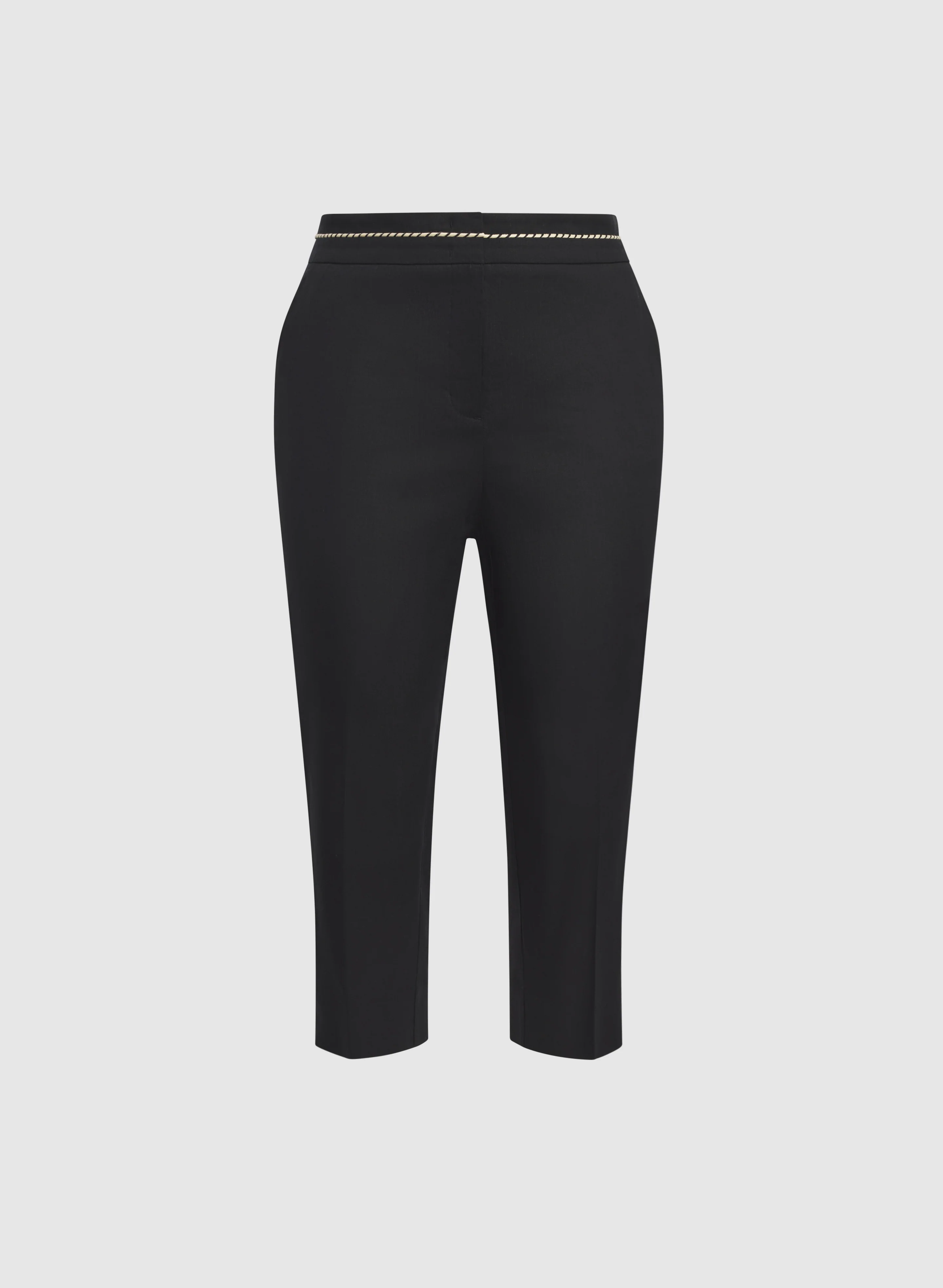 Linen-Blend Straight-Leg Capris - Image 6