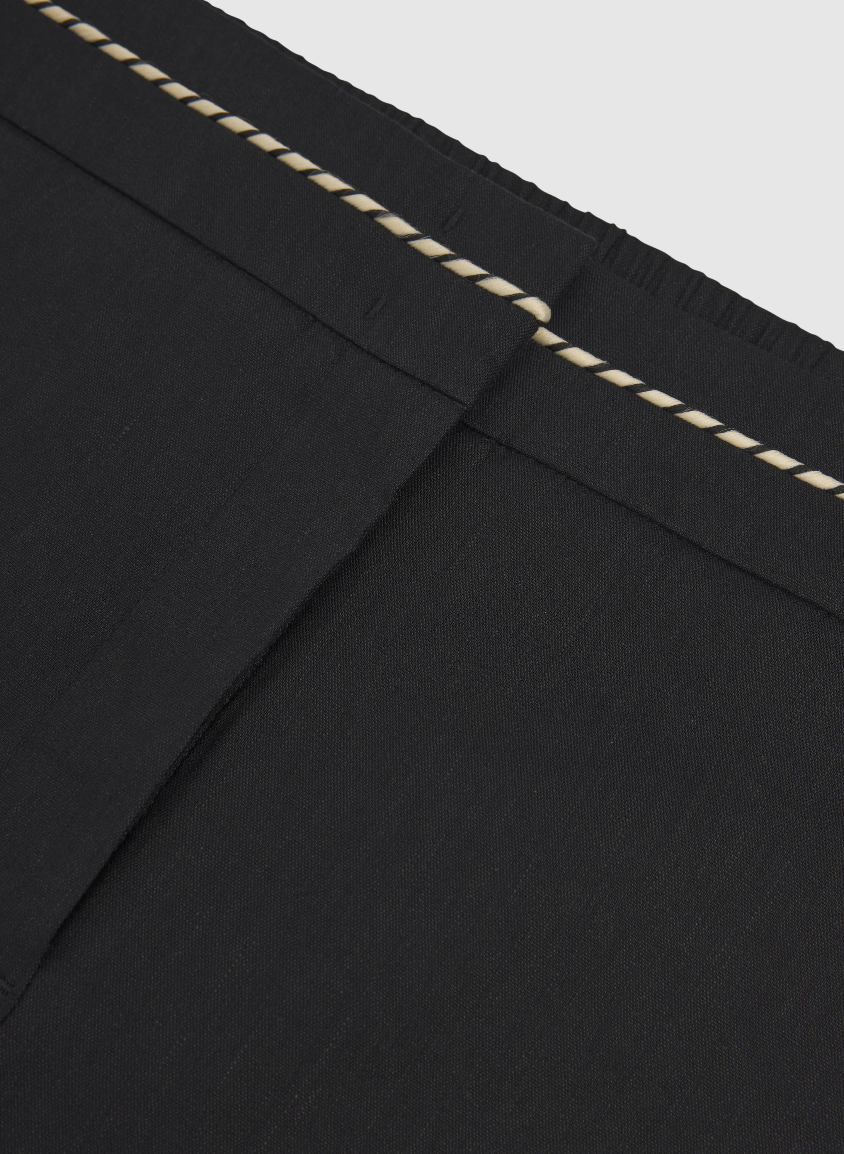 Linen-Blend Straight-Leg Capris - Image 7
