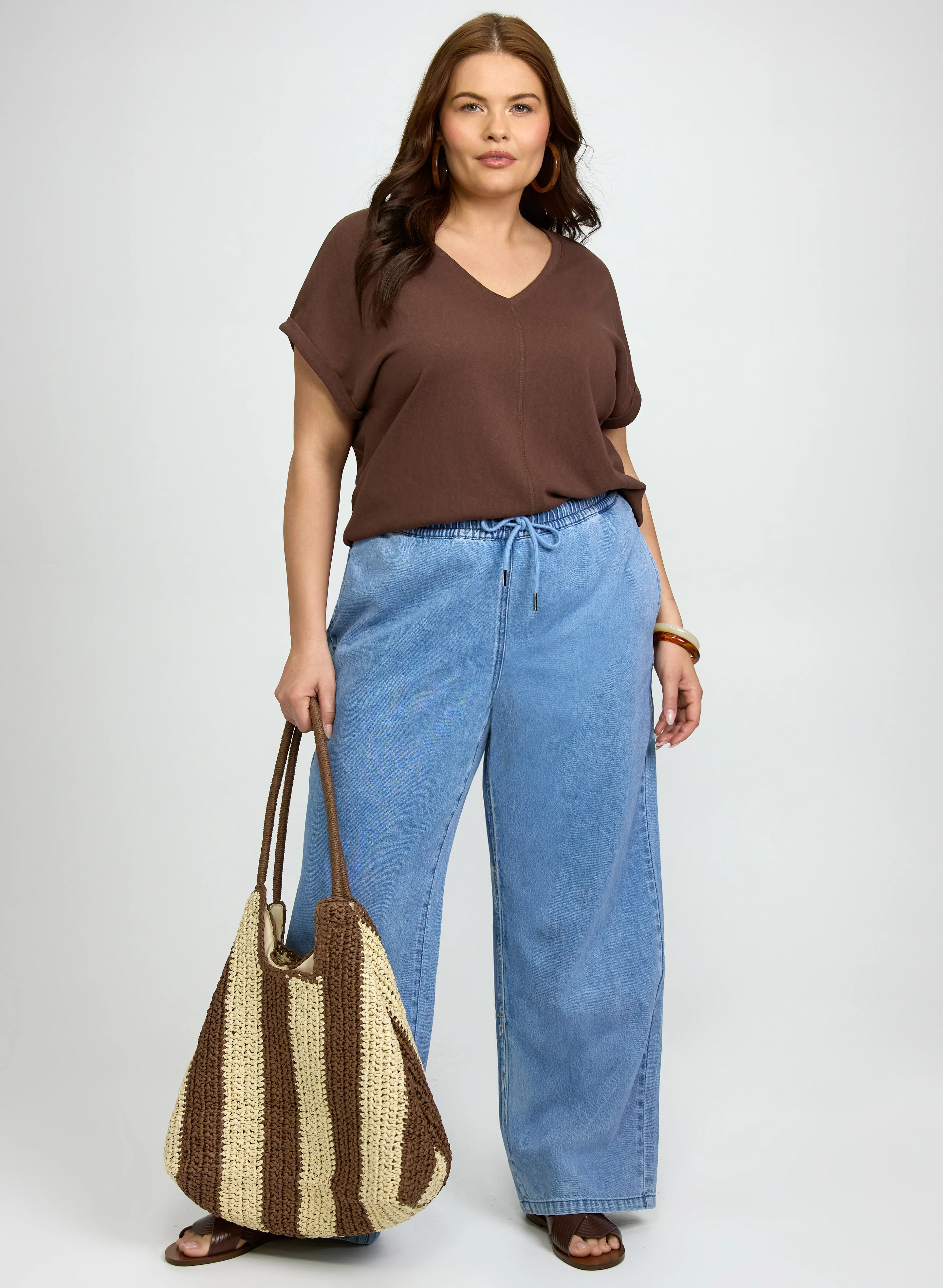 Linen-Blend T-Shirt - Image 3