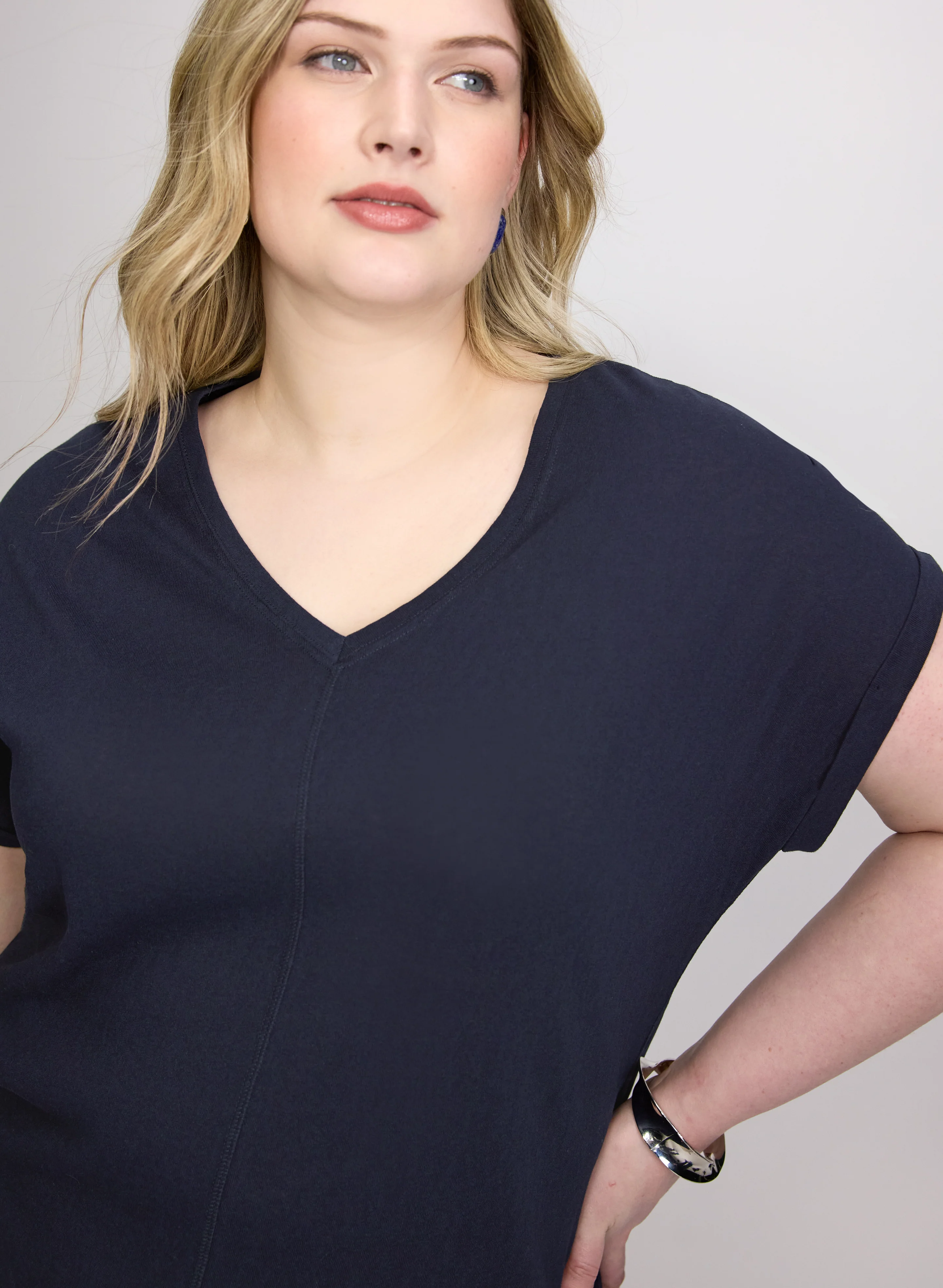 Linen-Blend T-Shirt - Image 2
