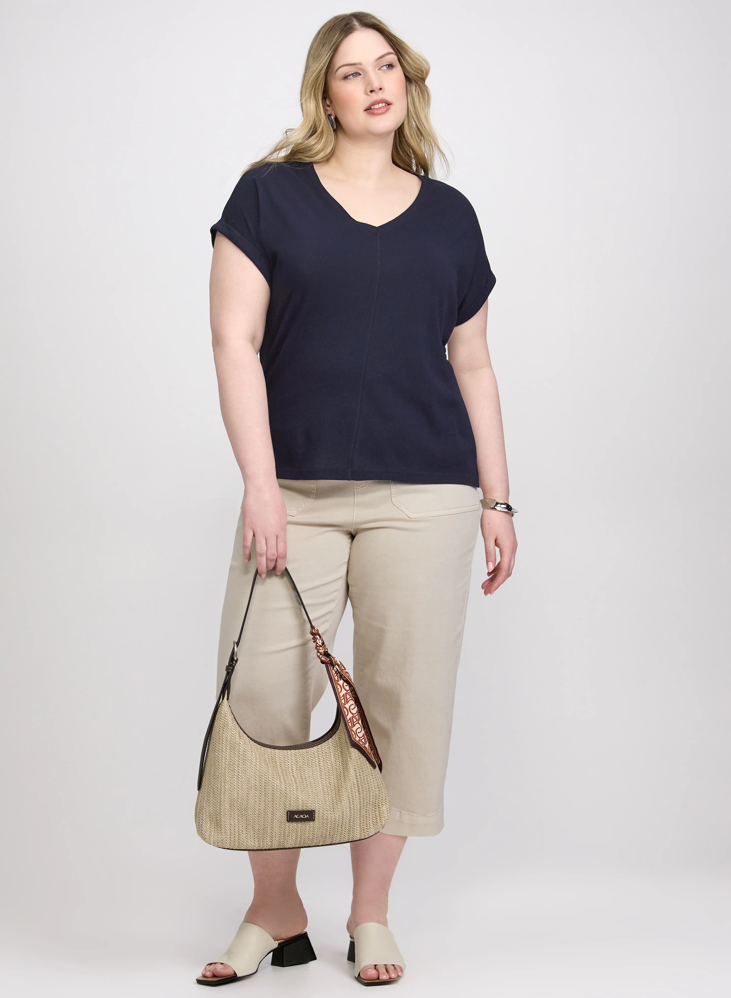 Linen-Blend T-Shirt - Image 3