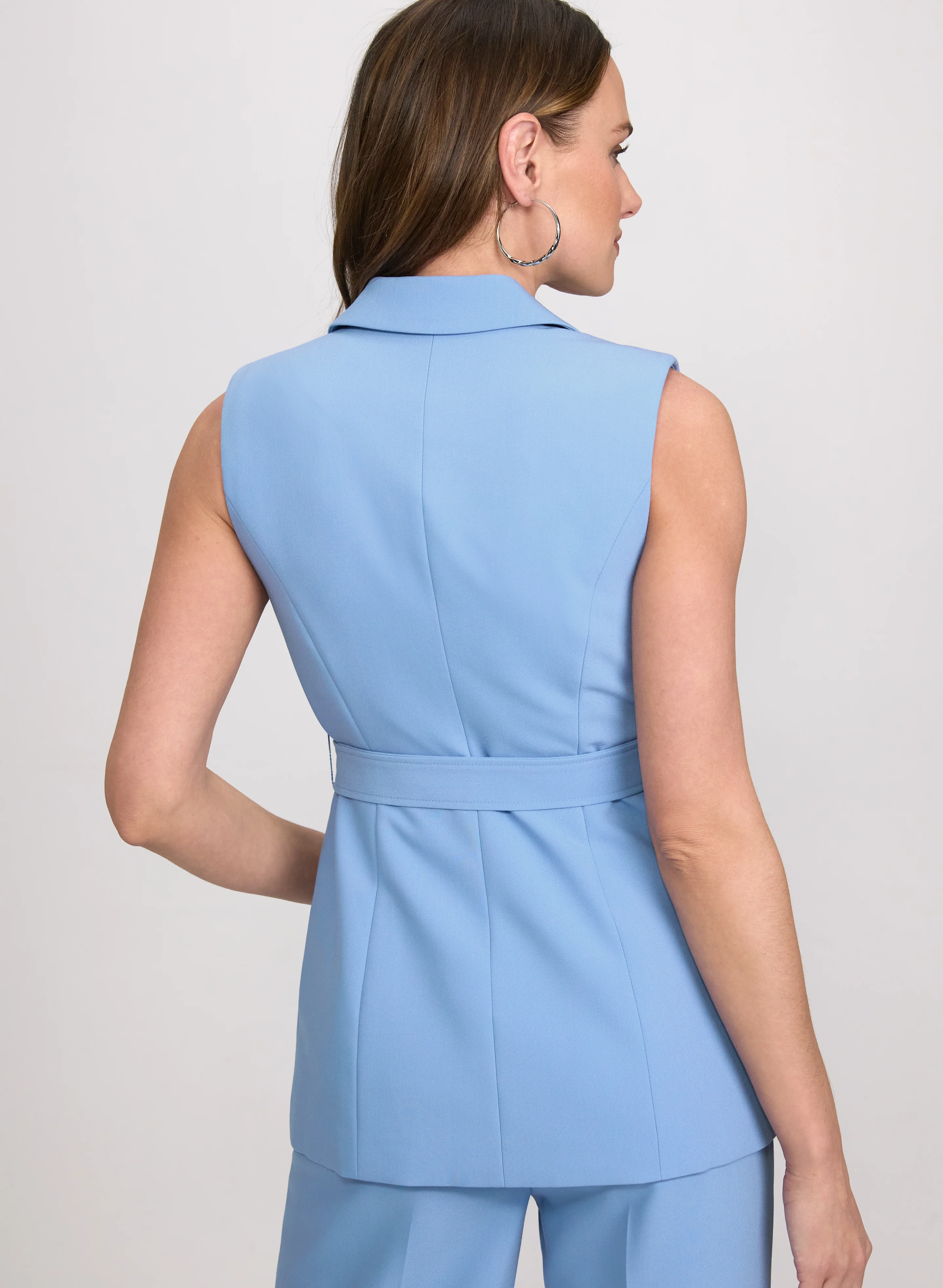 Long Belted Vest - Image 3