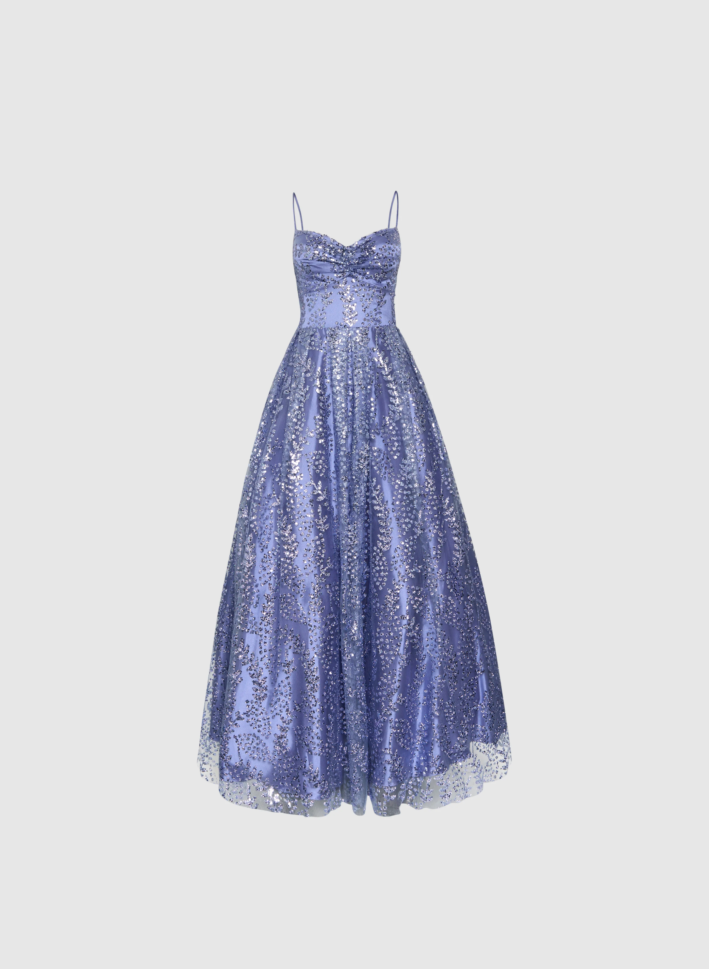 Corset-Style Sequin Detail Dress - Image 5