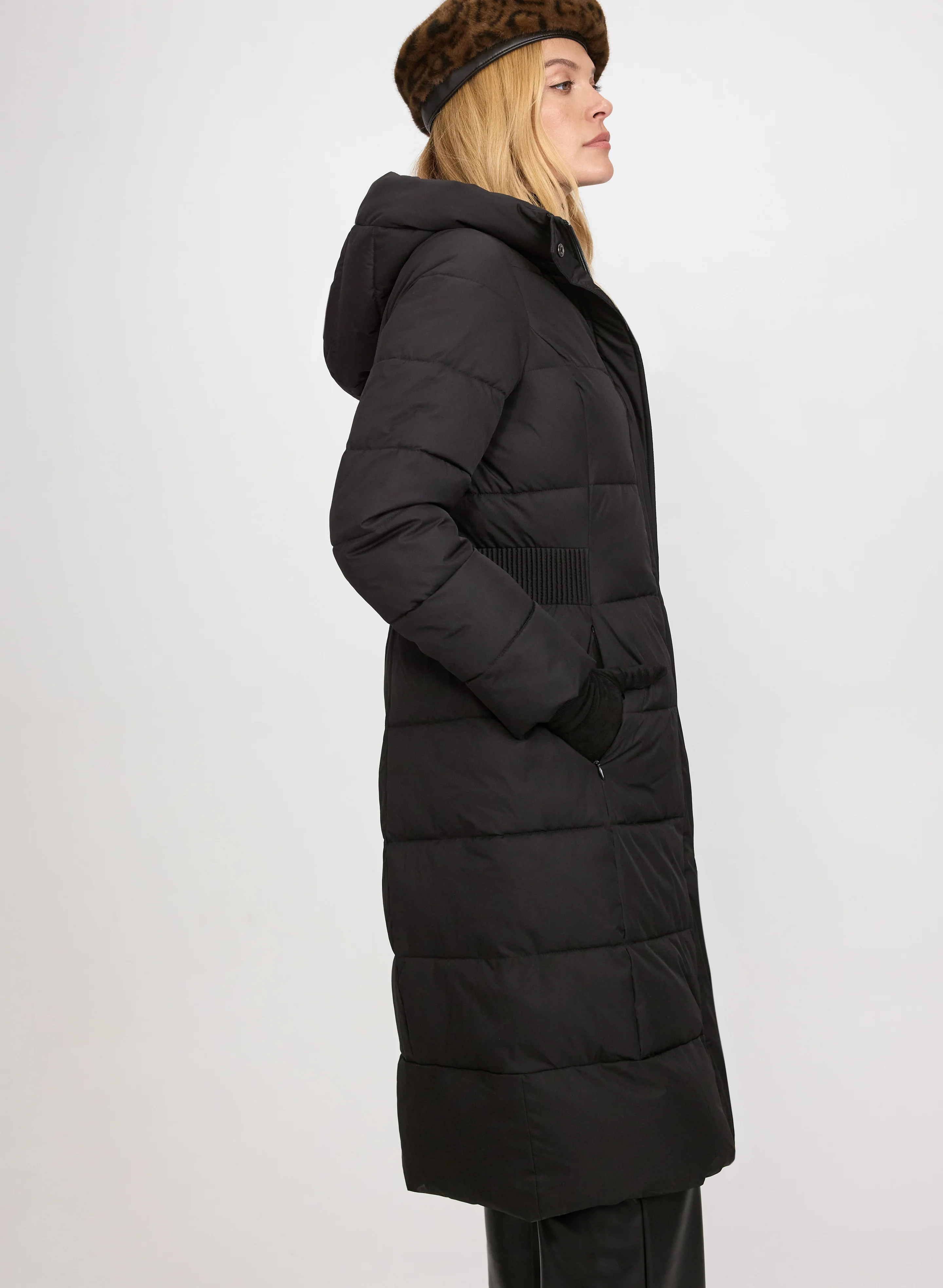 Long Quilted Coat - Image 2