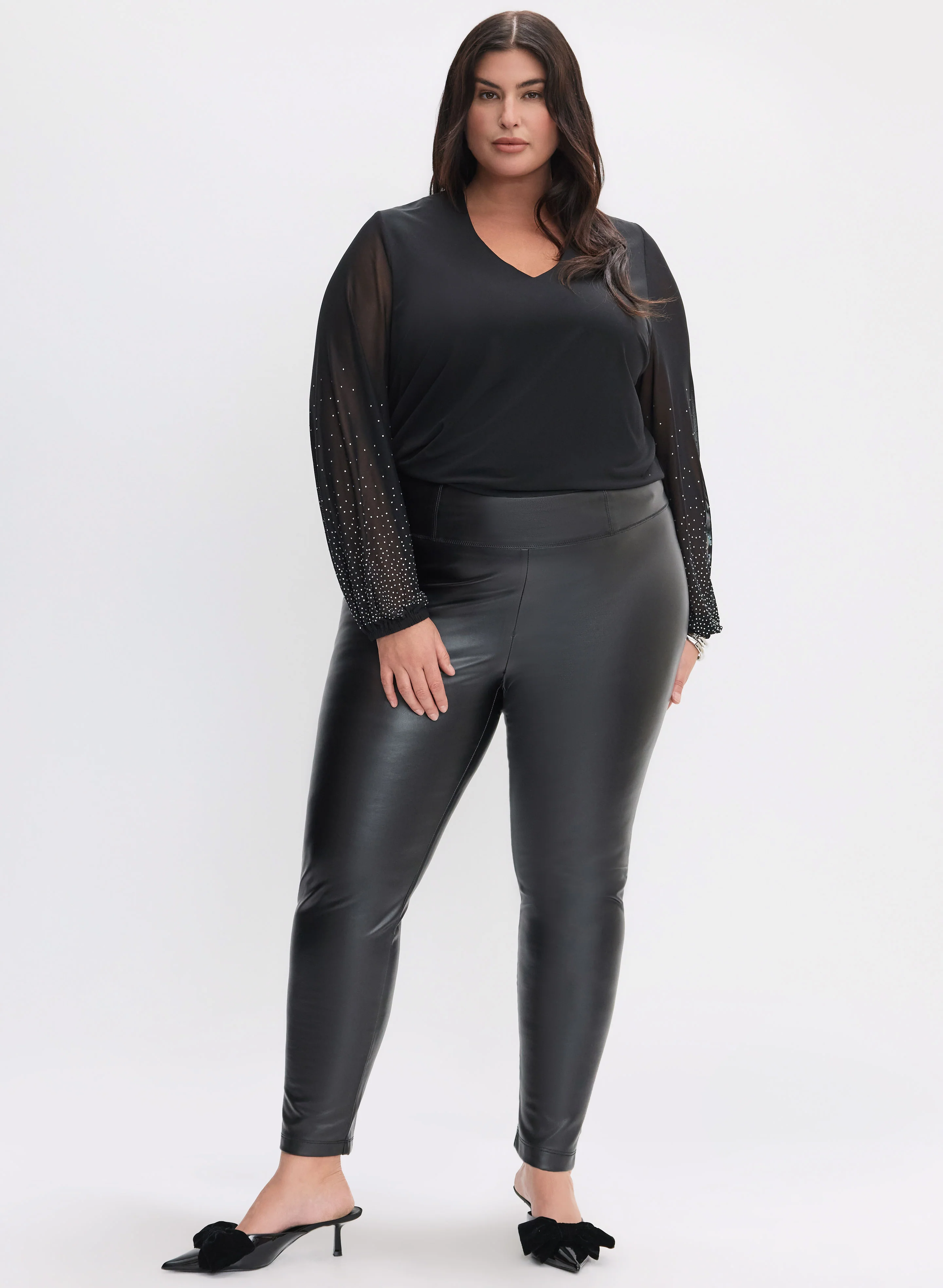 Long Sleeve Beaded Tunic - Image 2