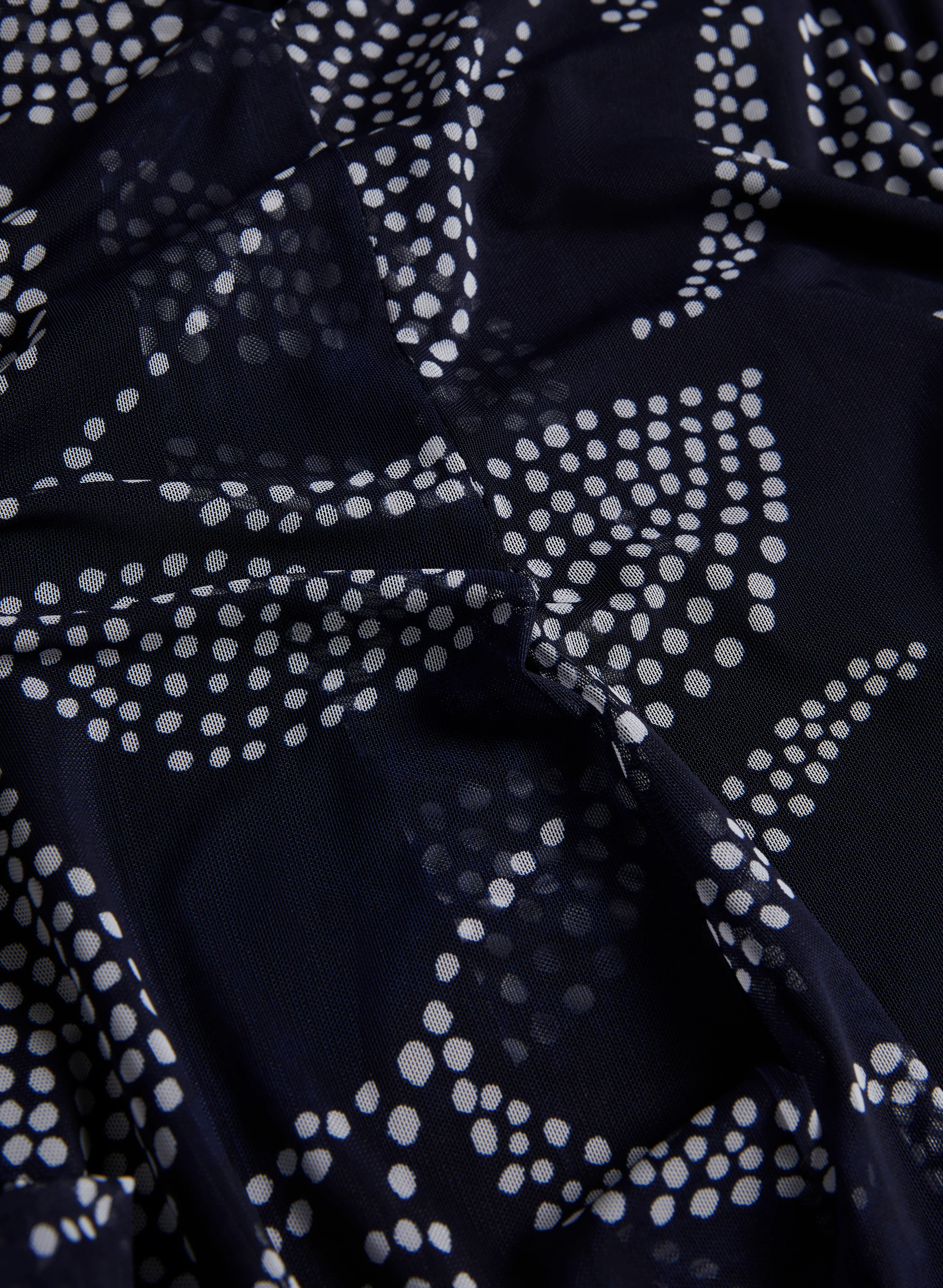 Leaf Print Asymmetric Tunic - Image 8