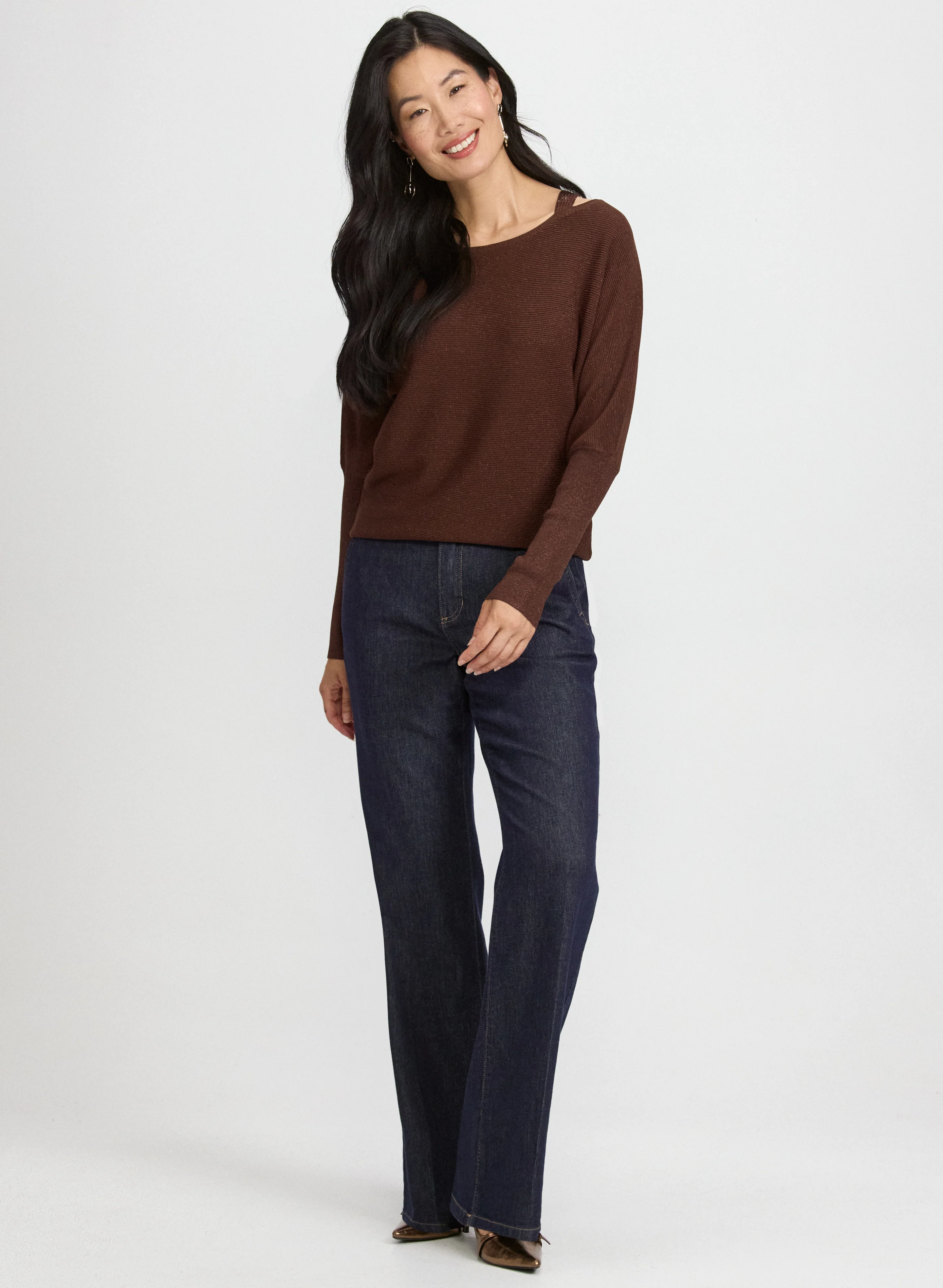 Lurex Knit Pullover - Image 3