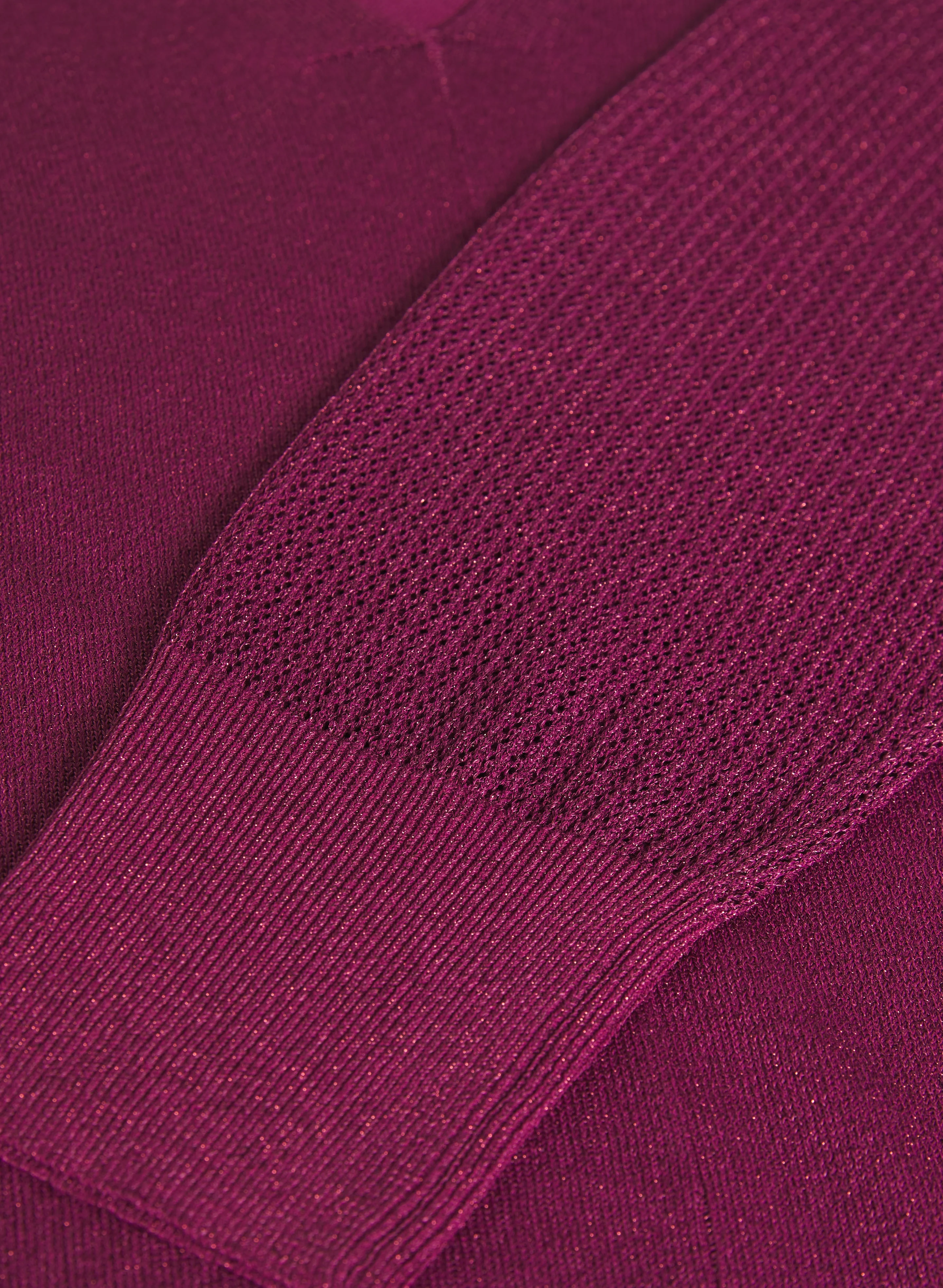 Lurex V-Neck Sweater - Image 7