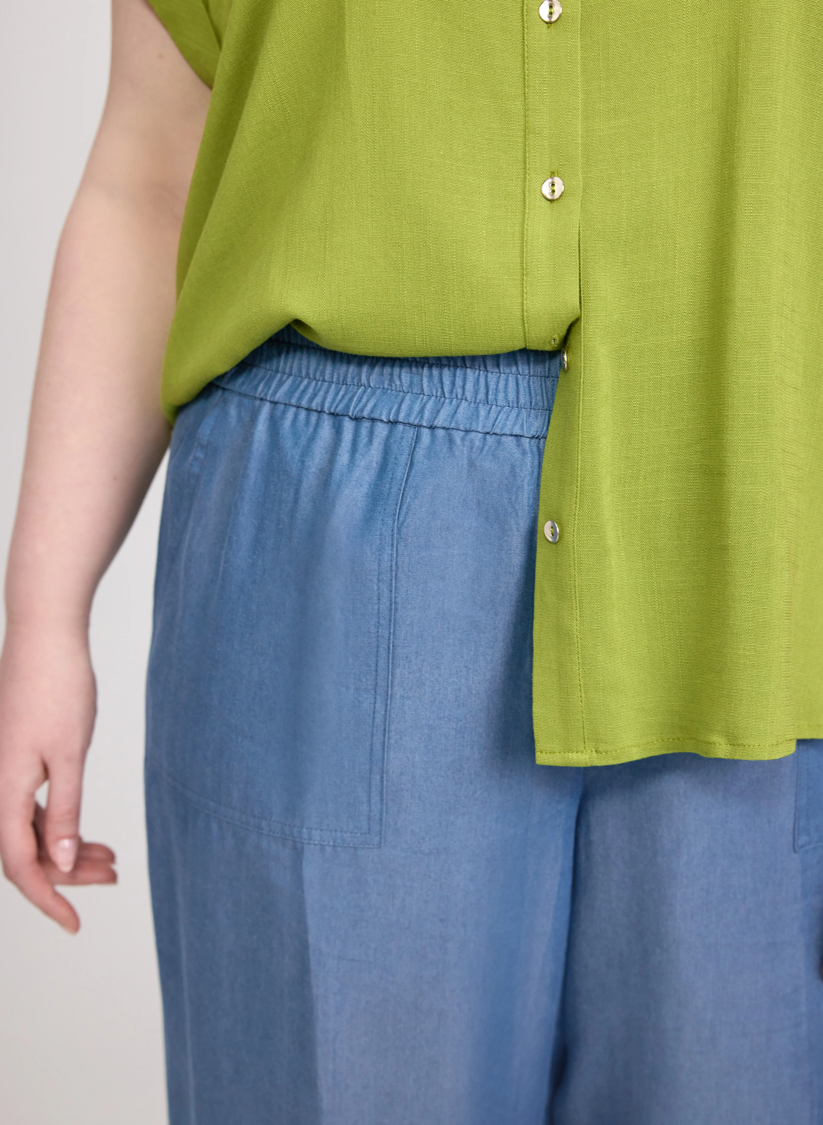 Lyocell Wide-Leg Pants - Image 4