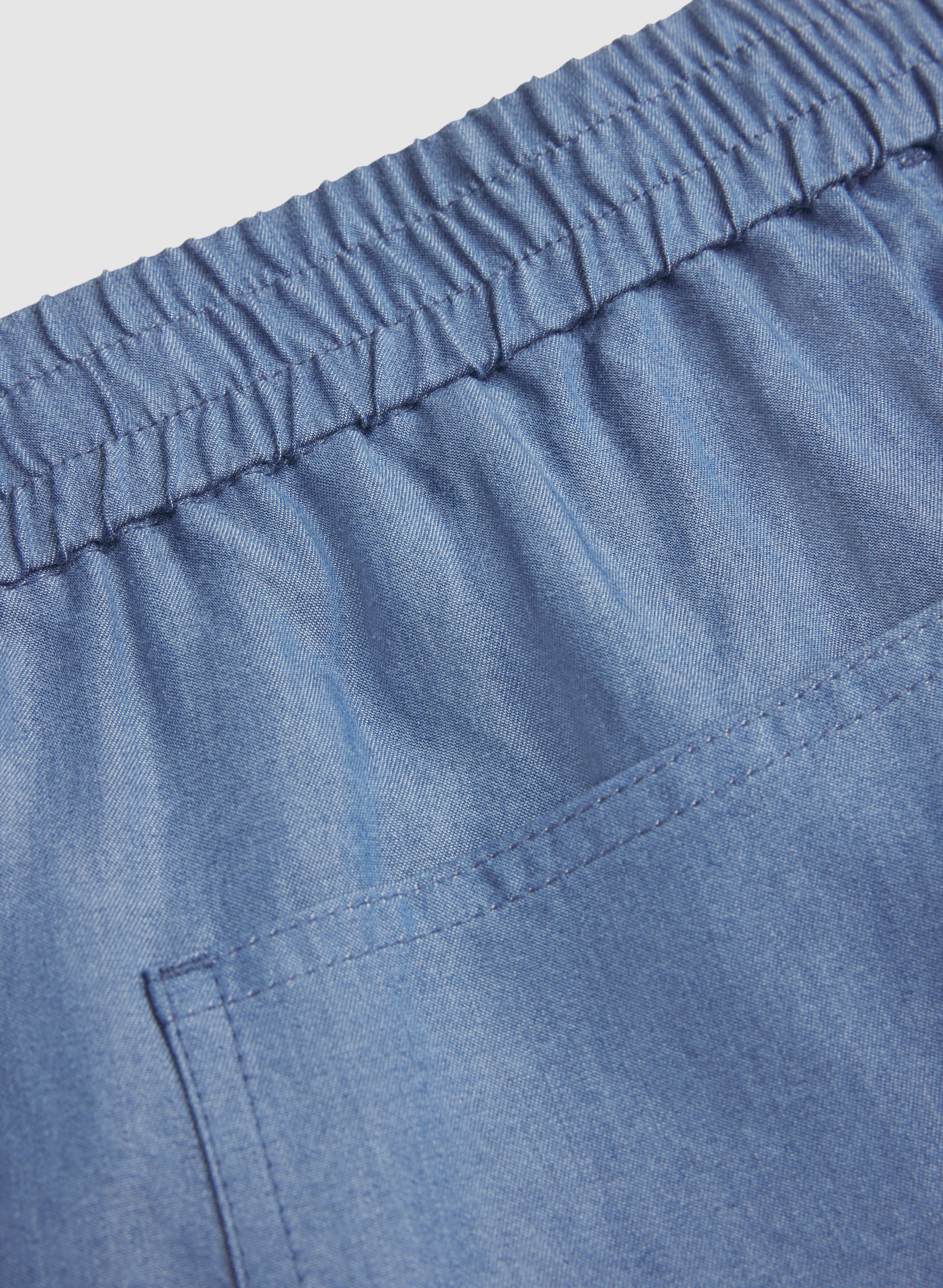 Lyocell Wide-Leg Pants - Image 7