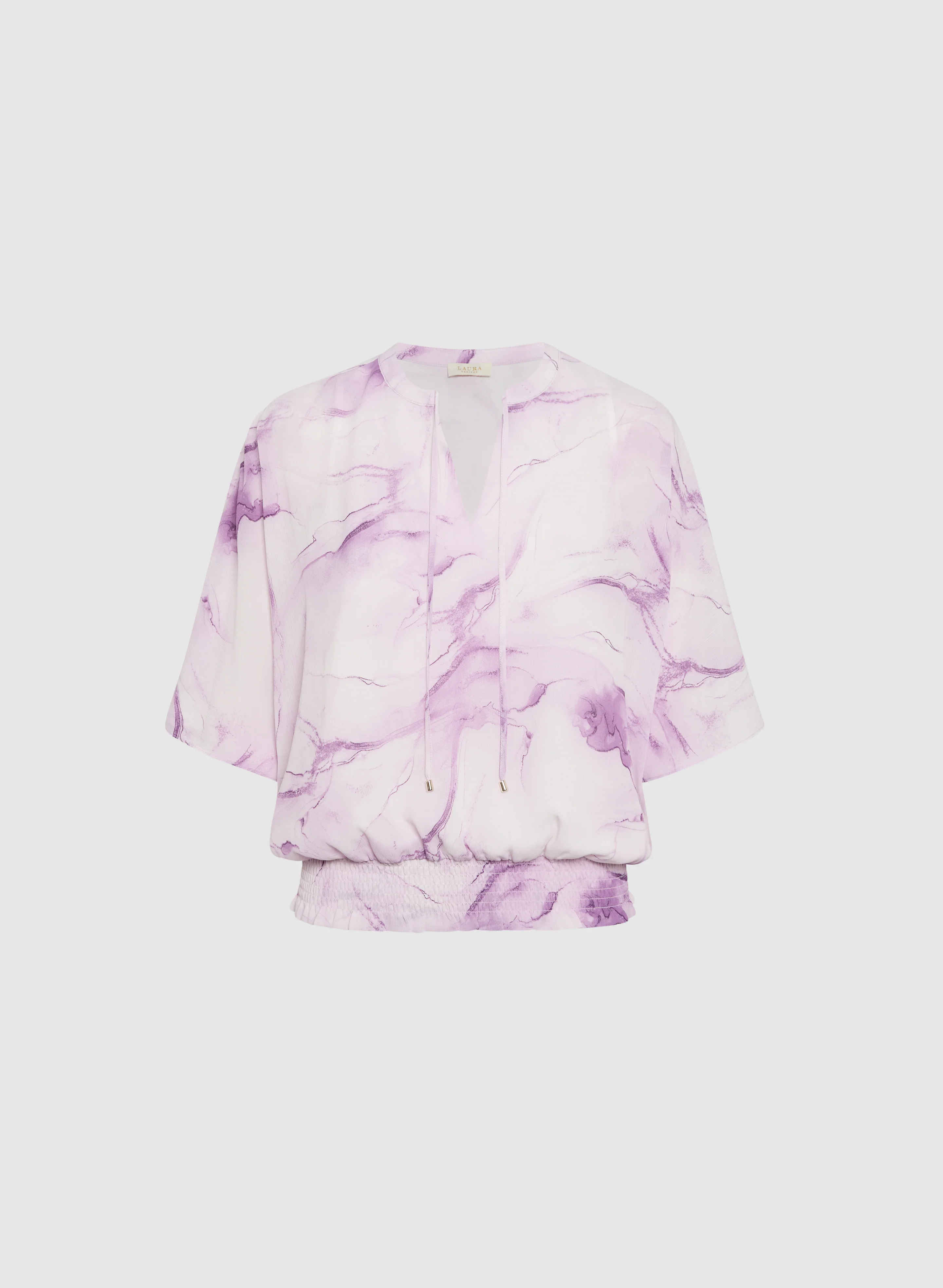 Marble Print Blouse - Image 6