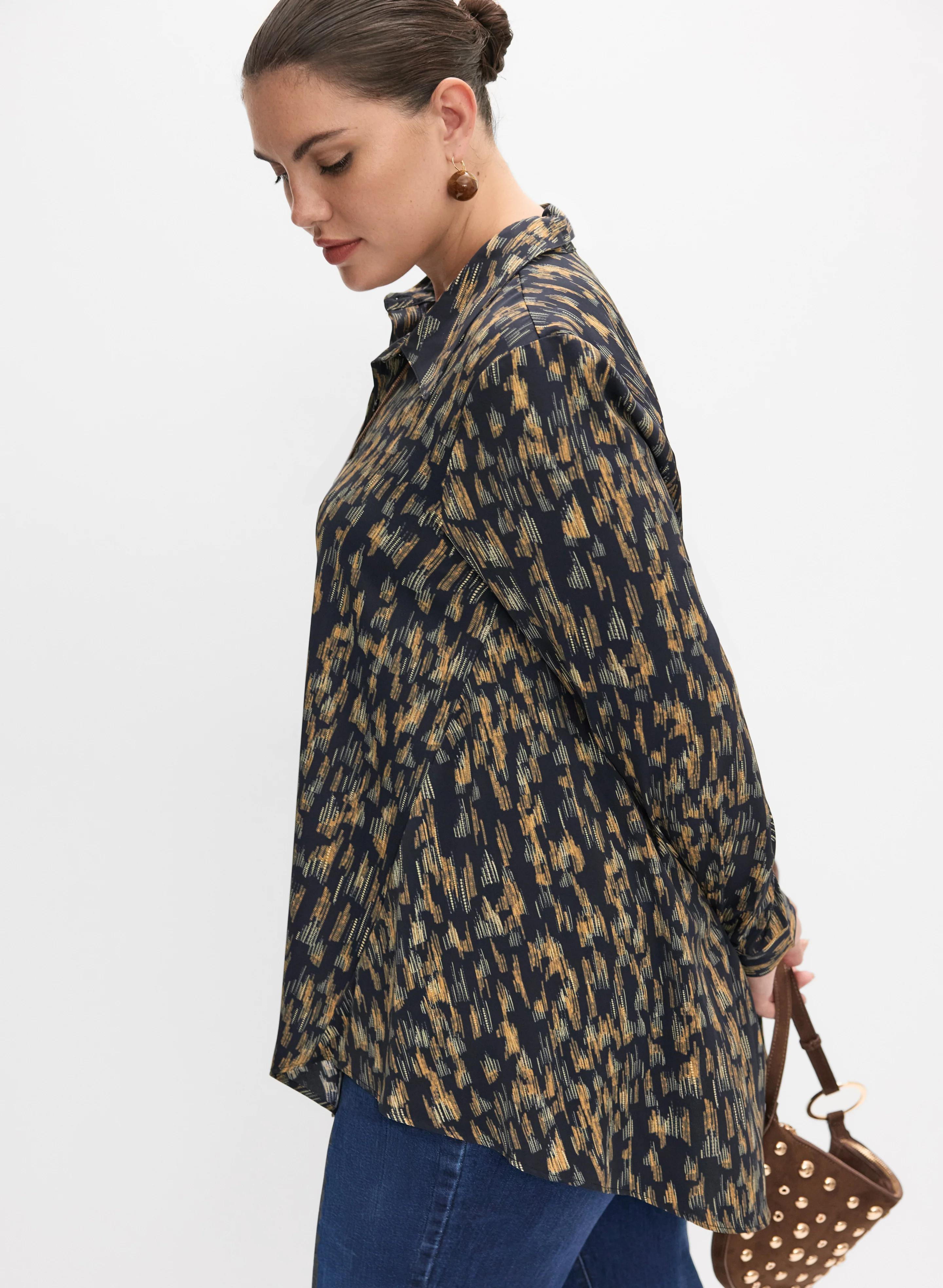 Melanie Lyne - Abstract Print Blouse - Image 2
