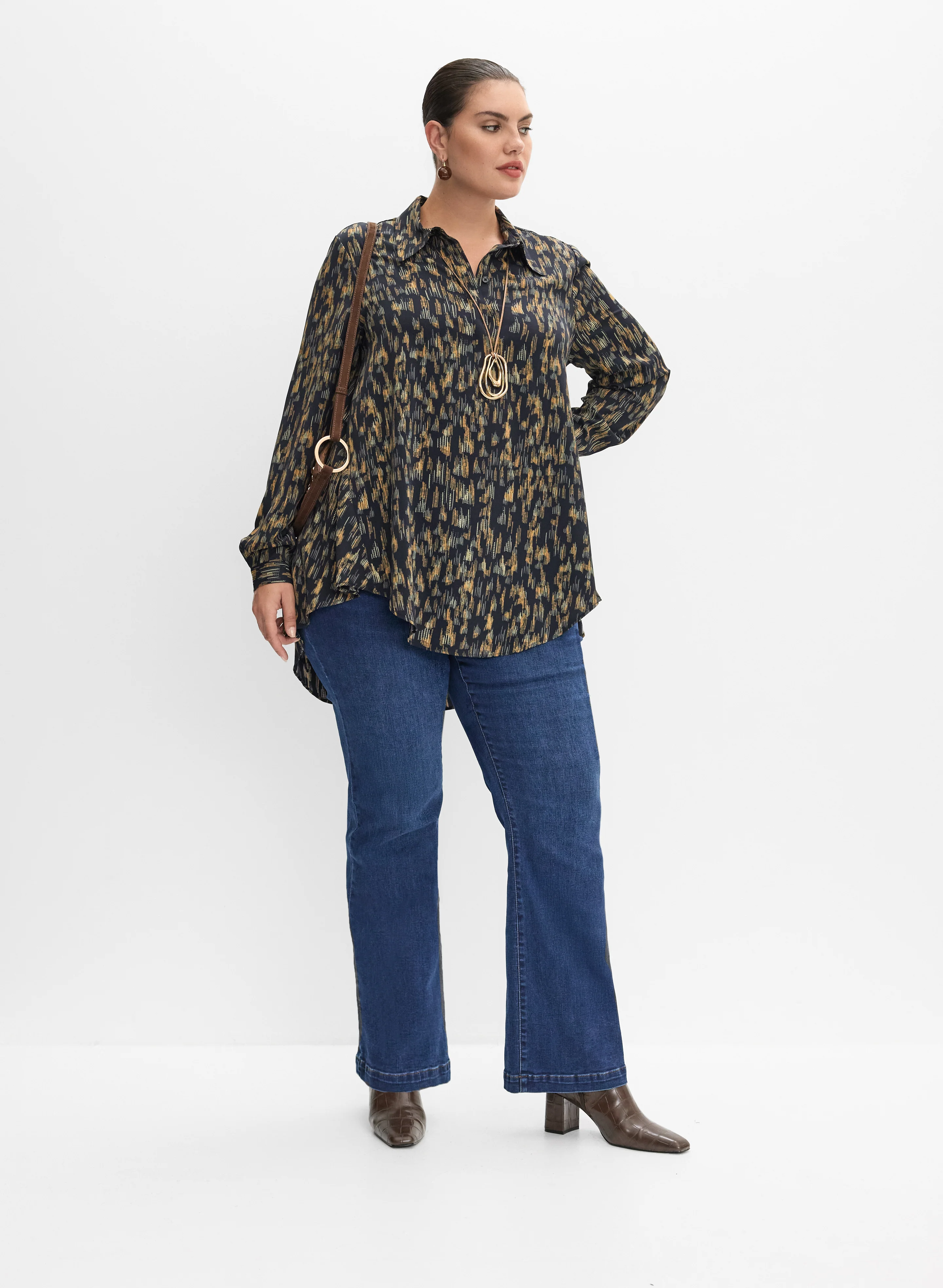 Melanie Lyne - Abstract Print Blouse - Image 3