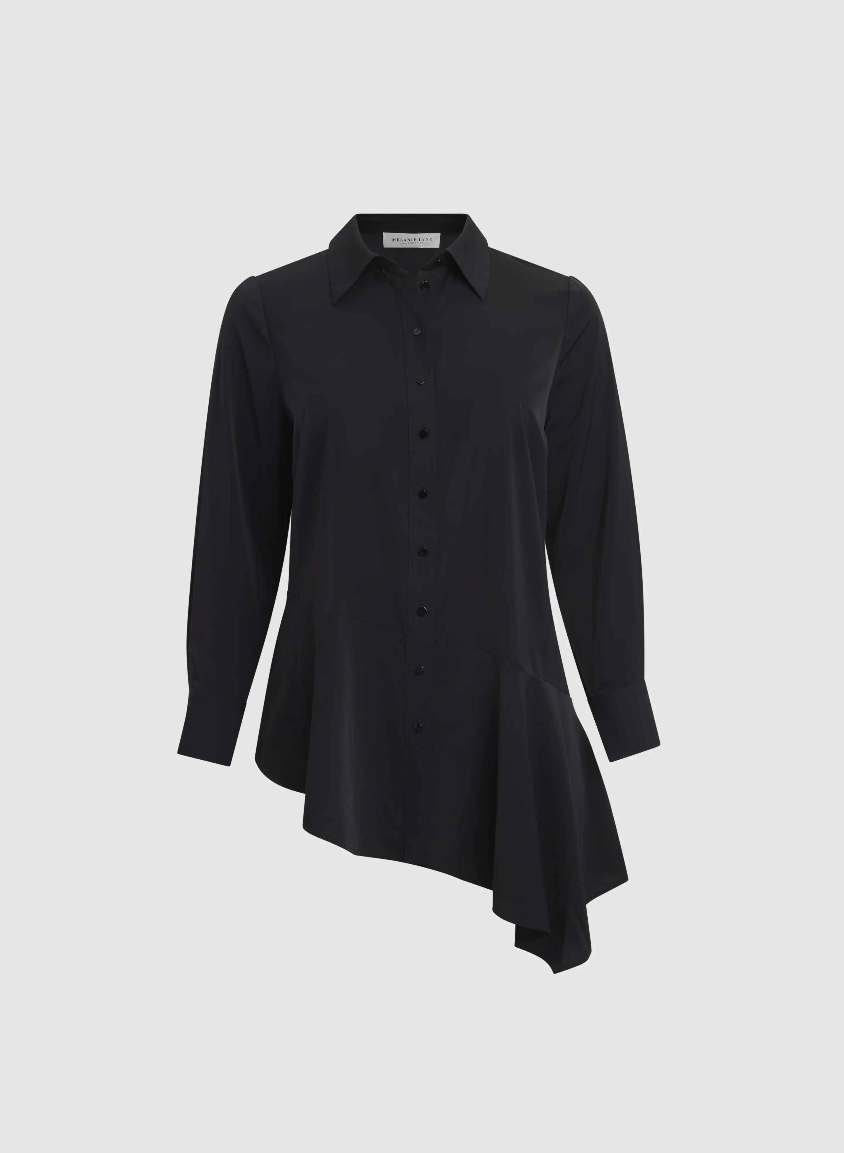 Melanie Lyne - Asymmetrical Hem Blouse - Image 5