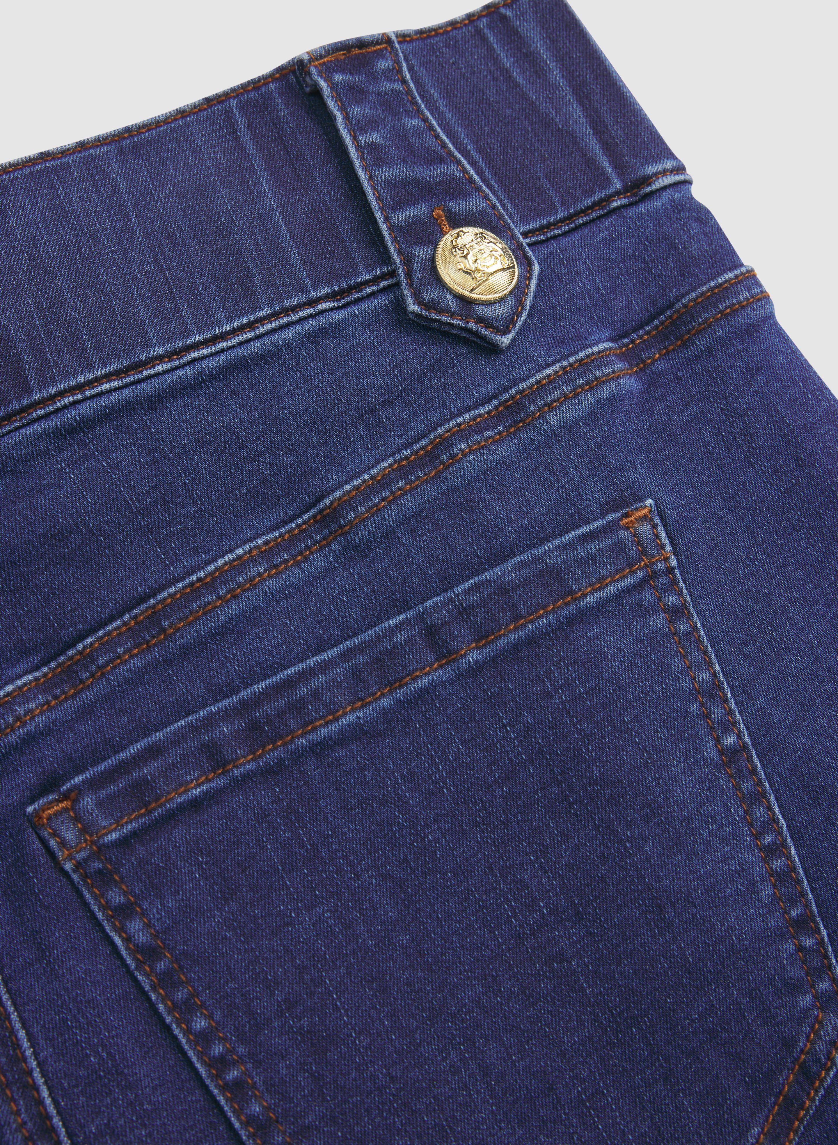 Melanie Lyne - Button Detail Jeans - Image 7
