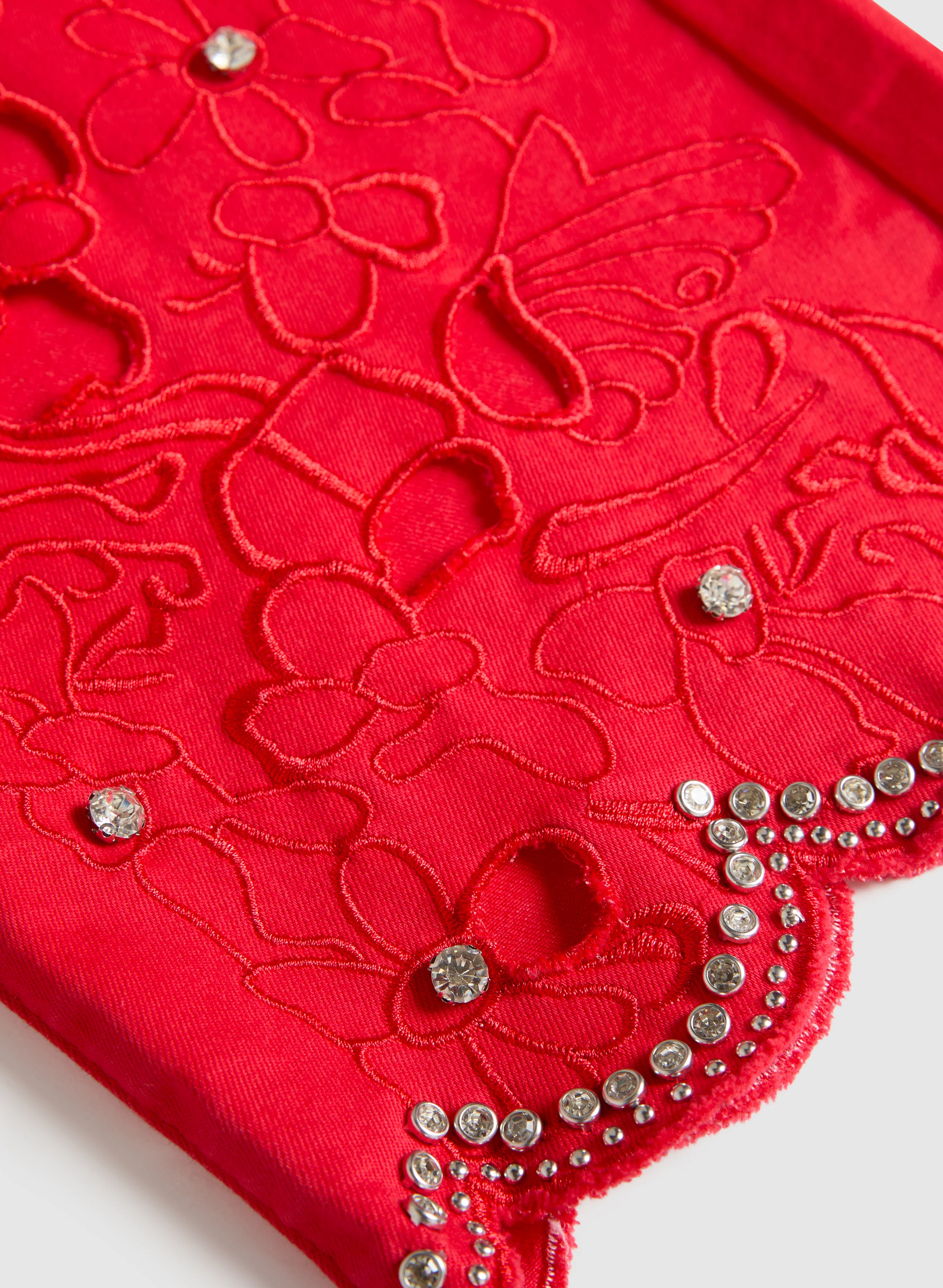 Melanie Lyne - Embroidered Straight-Leg Jeans - Image 8