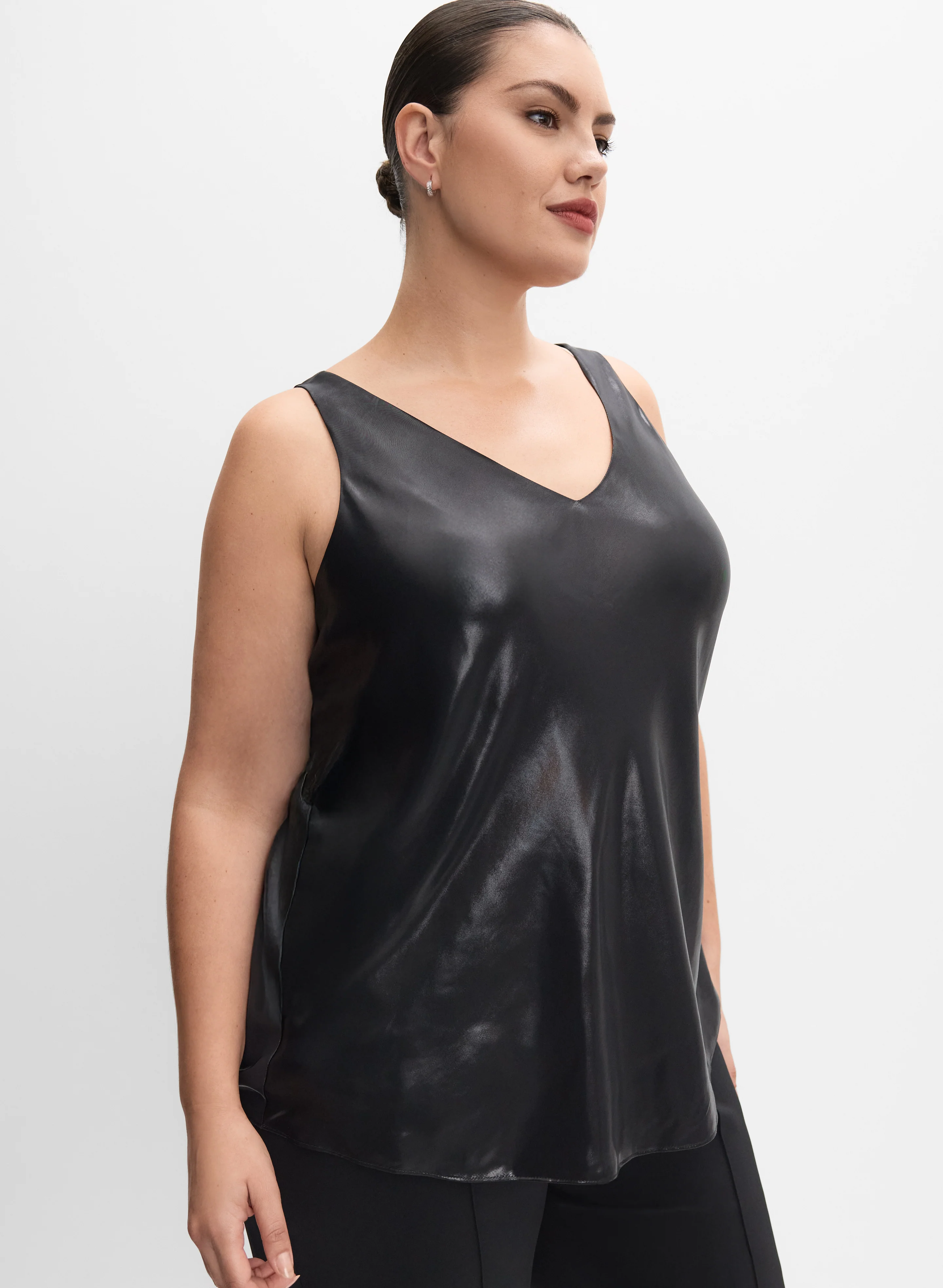 Melanie Lyne - Metallic Lamé Tank Top - Image 6