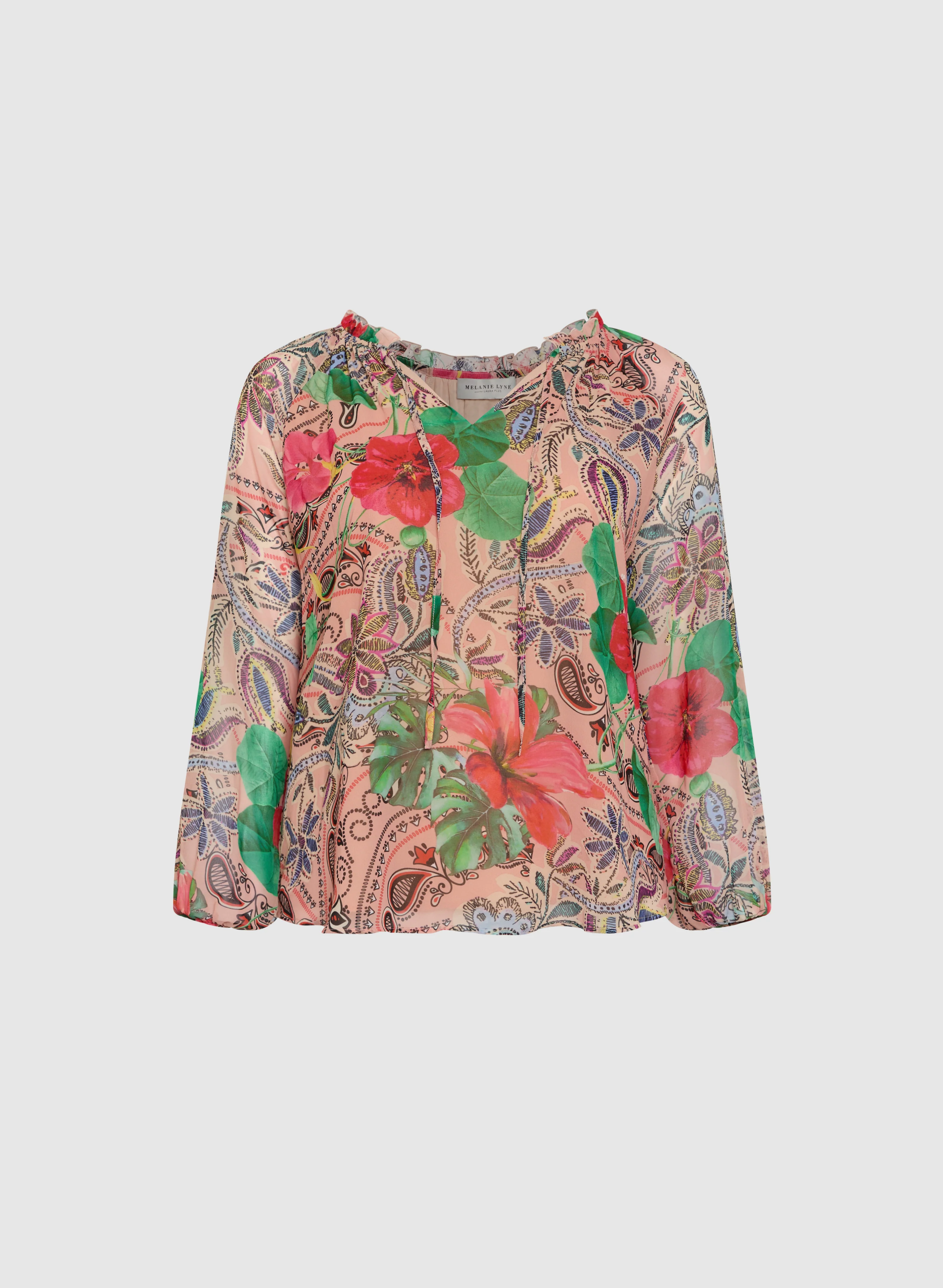 Melanie Lyne - Mixed Print Blouse - Image 7