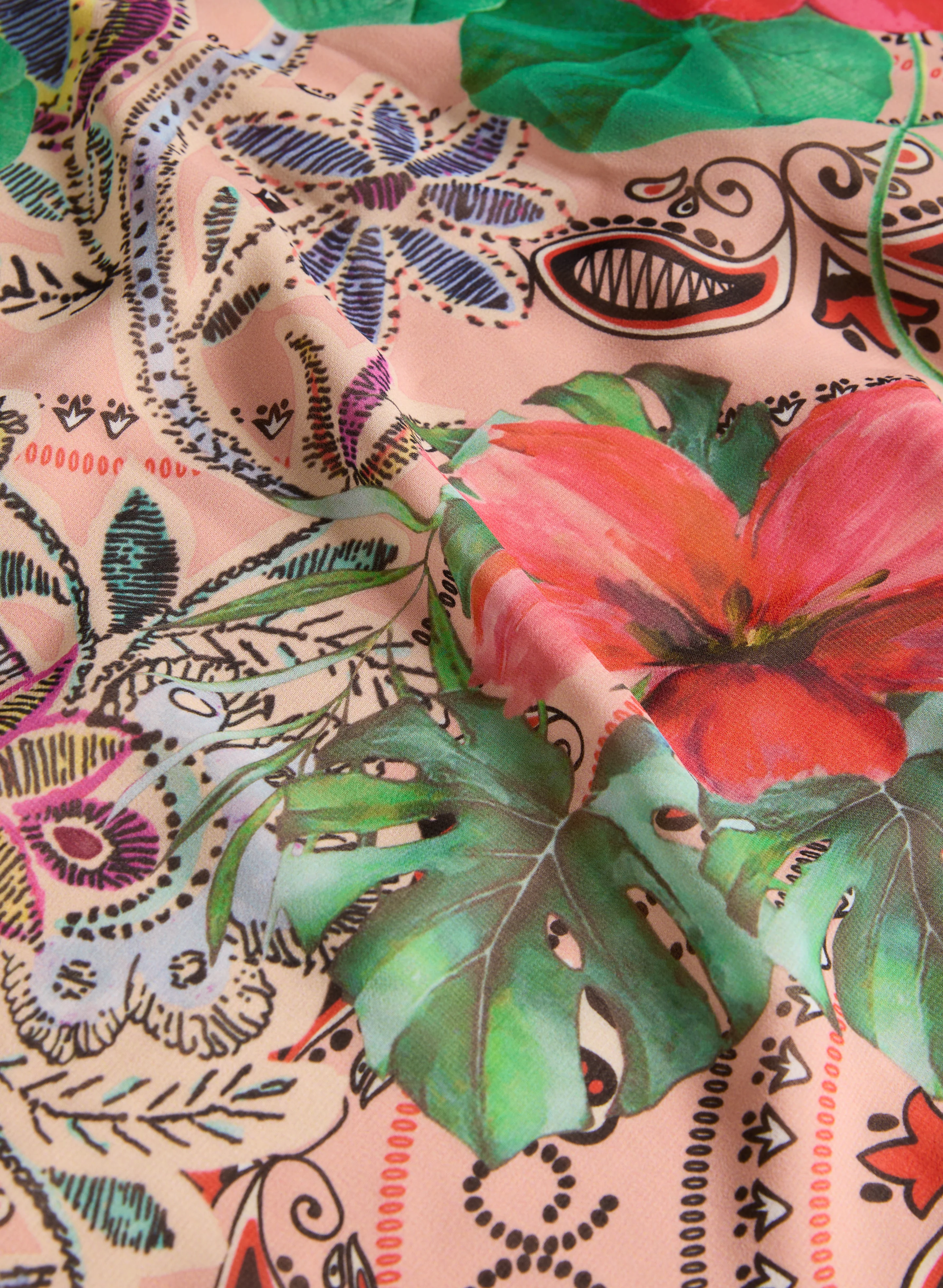 Melanie Lyne - Mixed Print Blouse - Image 8