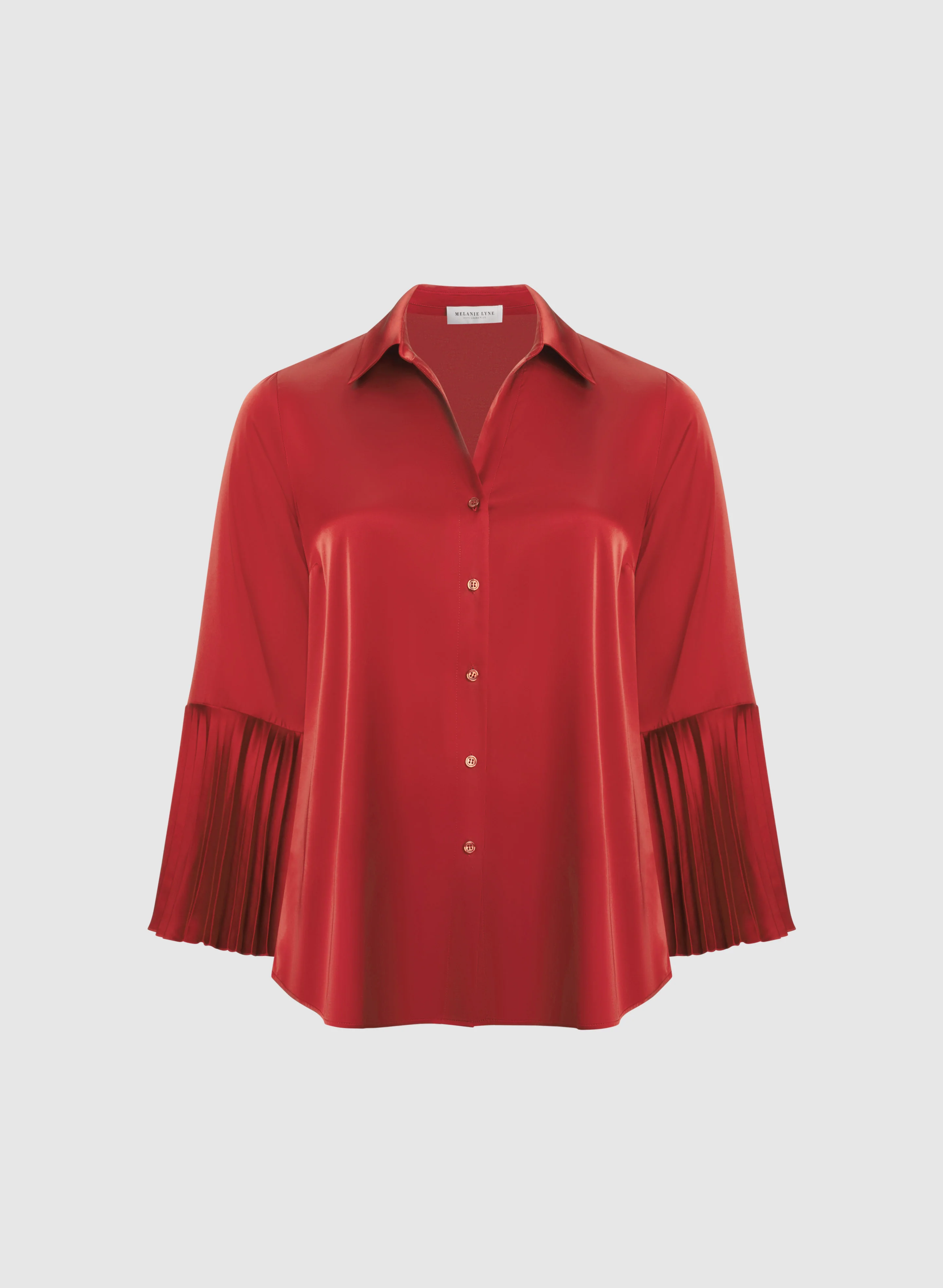 Melanie Lyne - Plissé Sleeve Blouse - Image 7