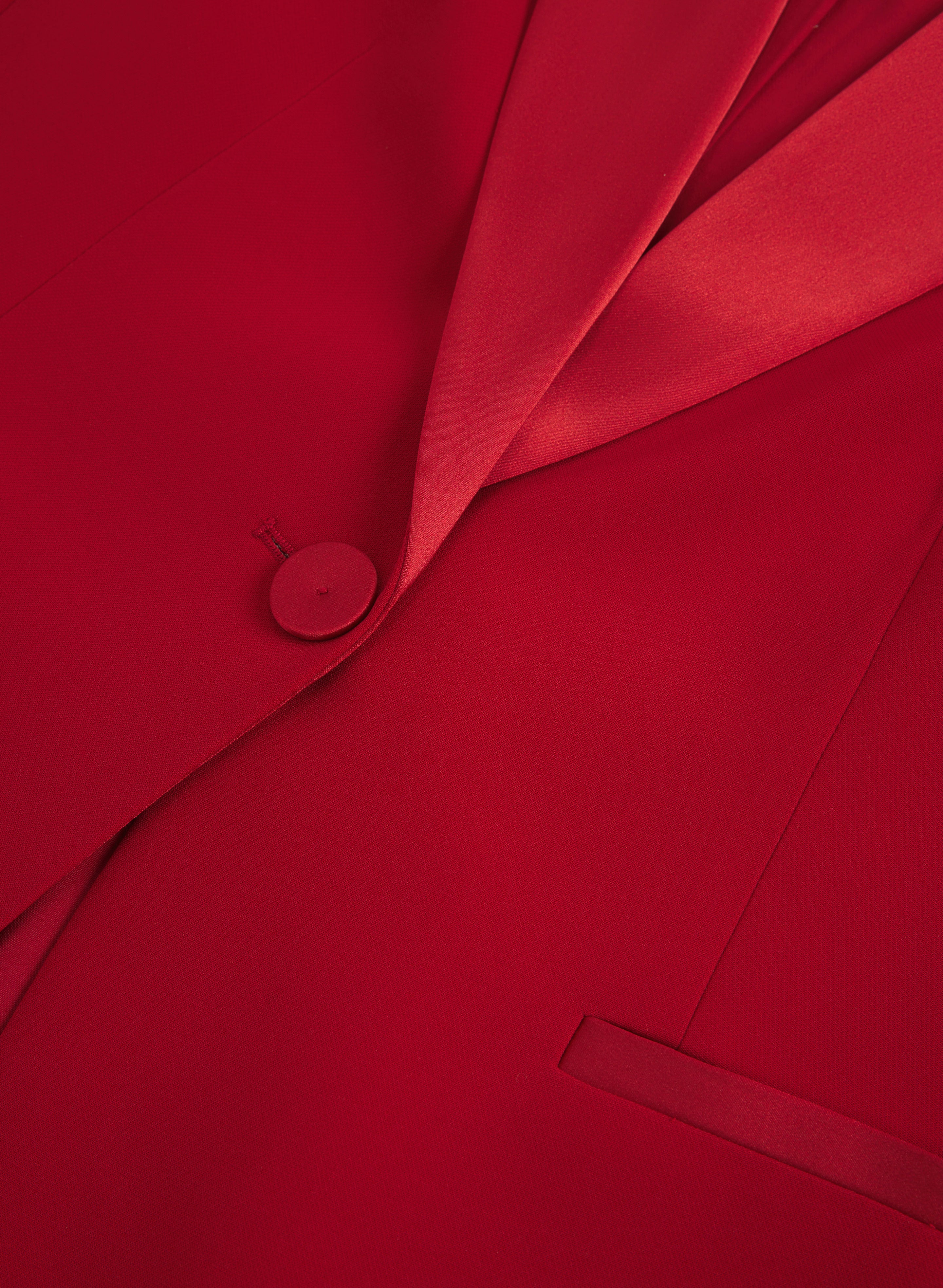 Melanie Lyne - Satin Lapel Blazer - Image 8