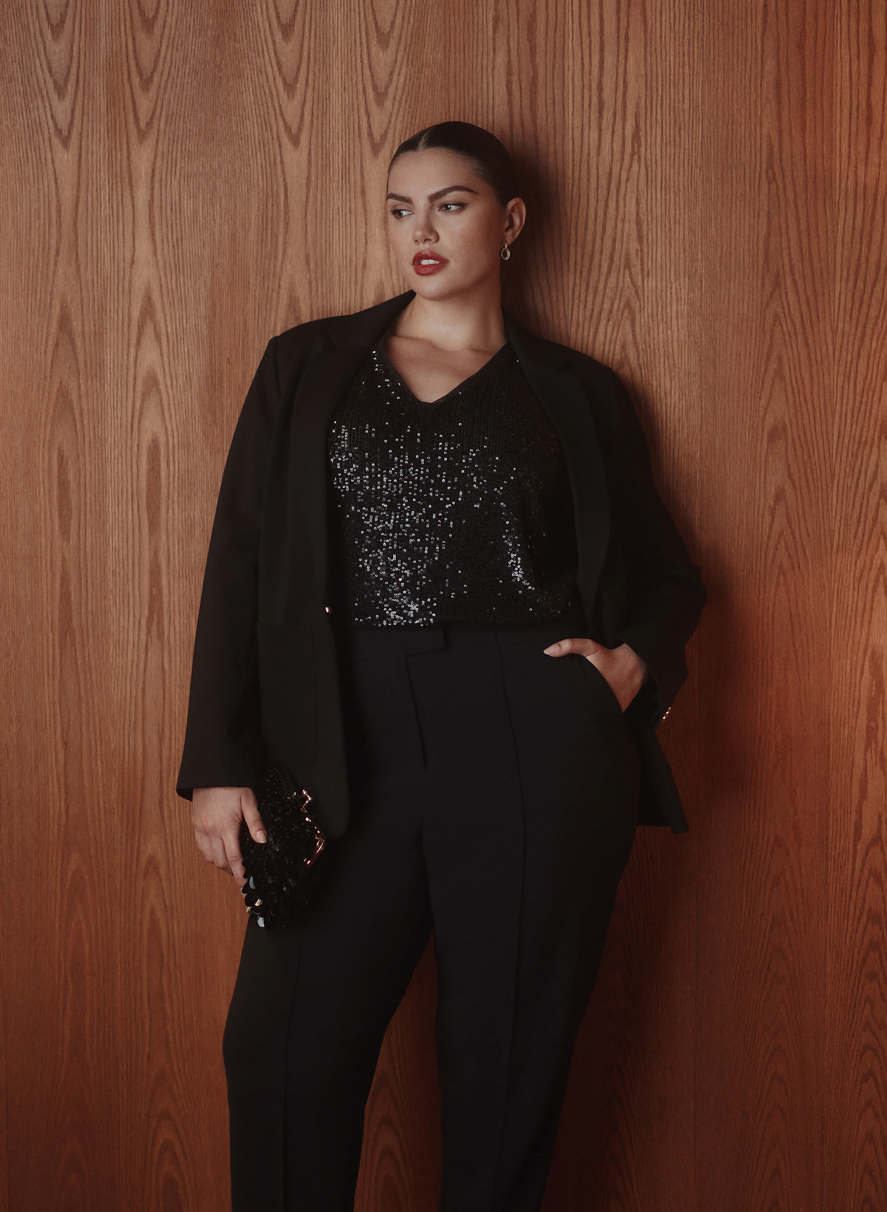 Melanie Lyne - Sequin Embellished Top - Image 3