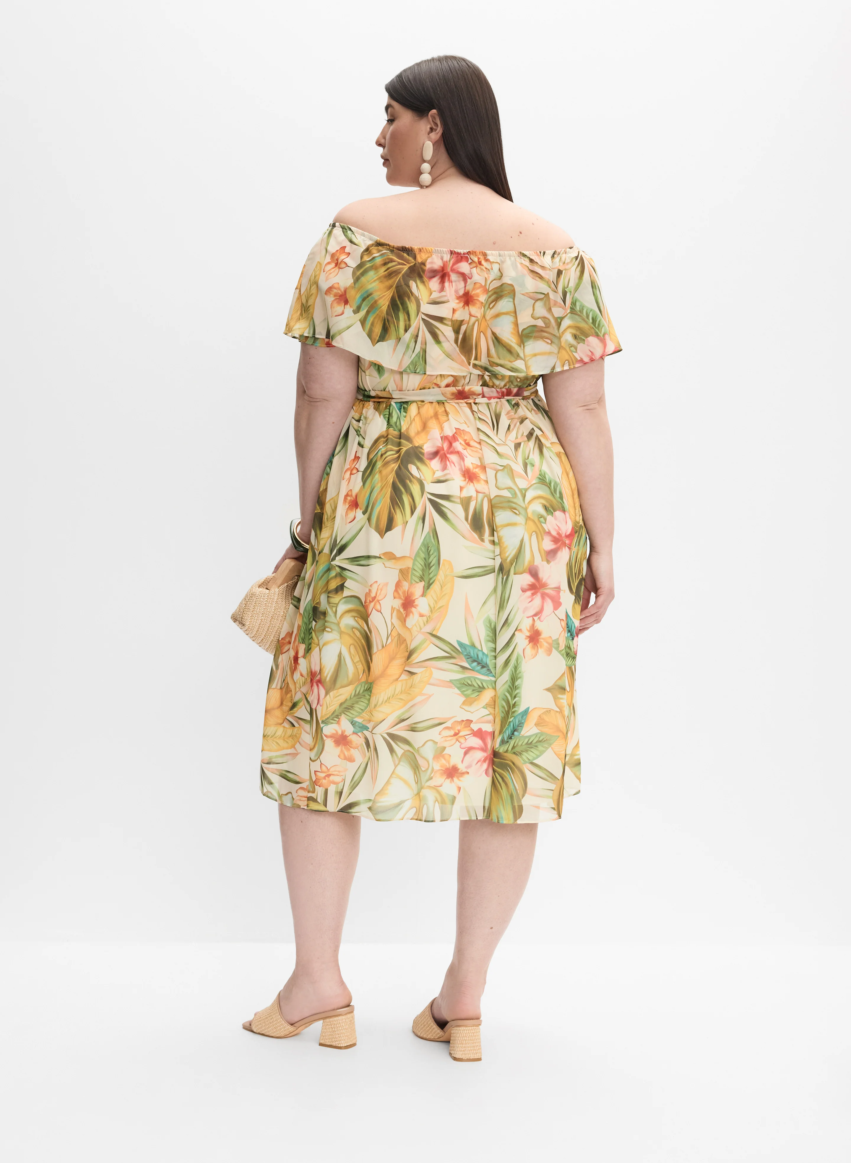 Melanie Lyne - Tropical Print Dress - Image 3