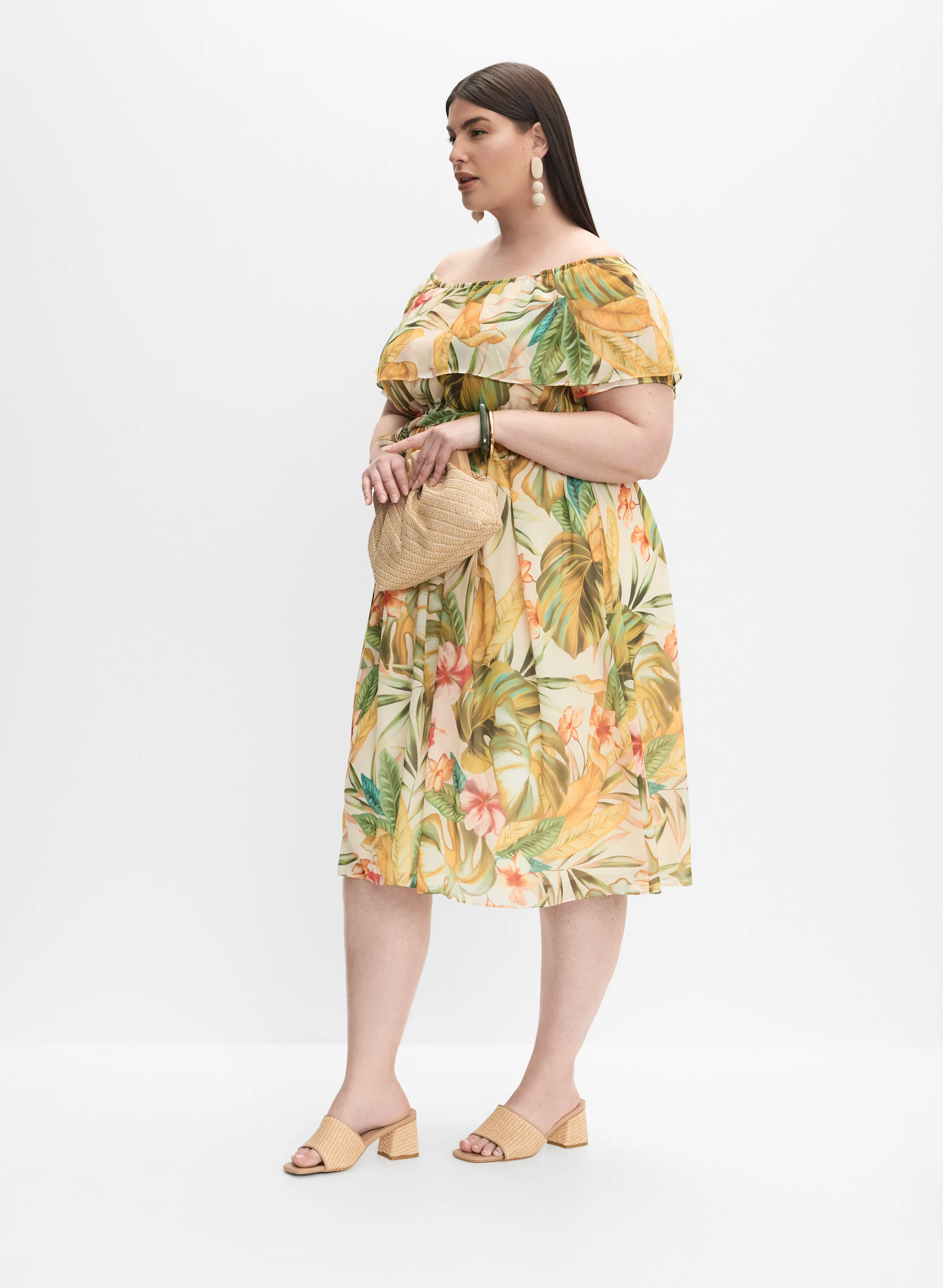 Melanie Lyne - Tropical Print Dress - Image 4