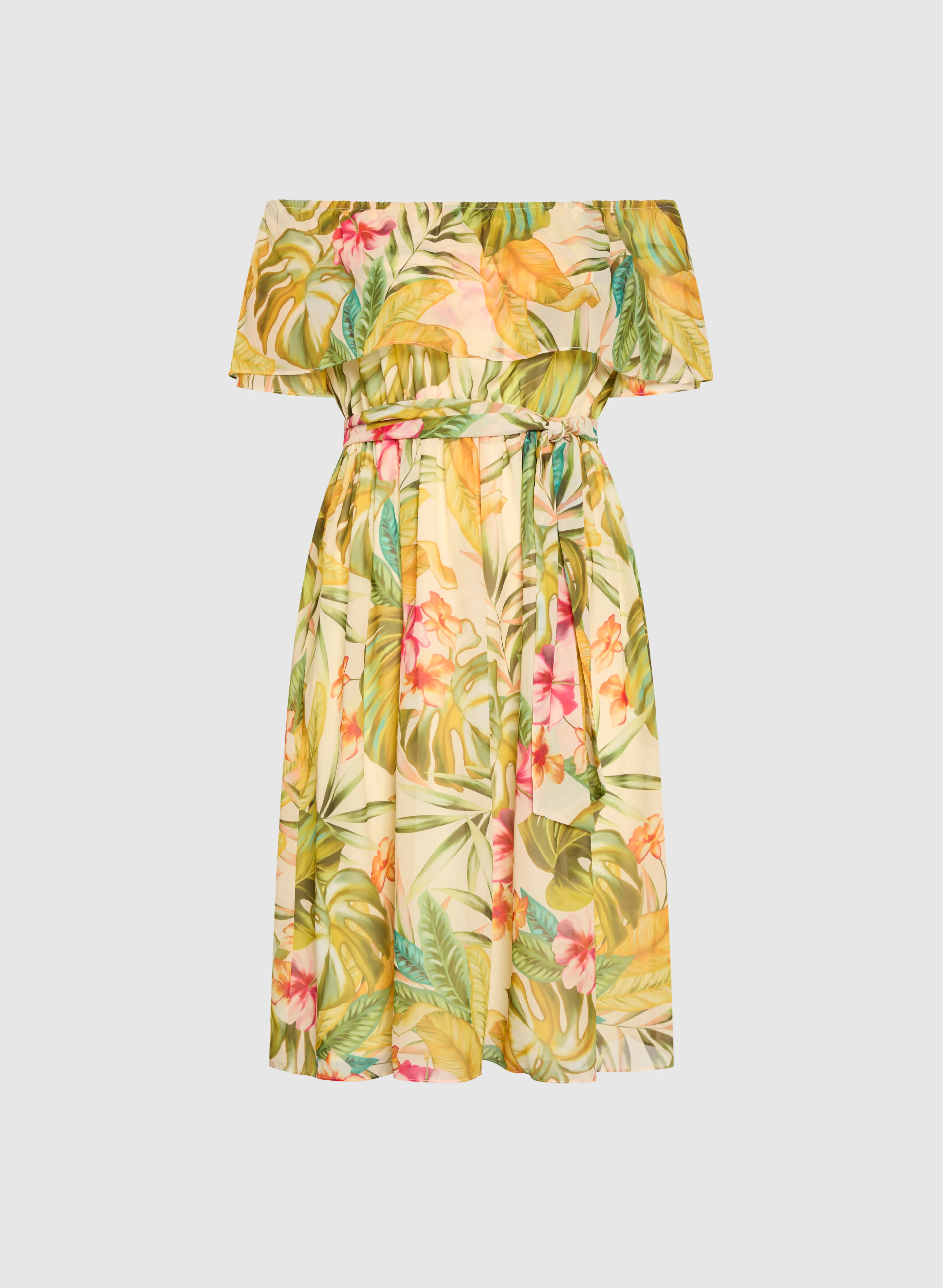 Melanie Lyne - Tropical Print Dress - Image 7