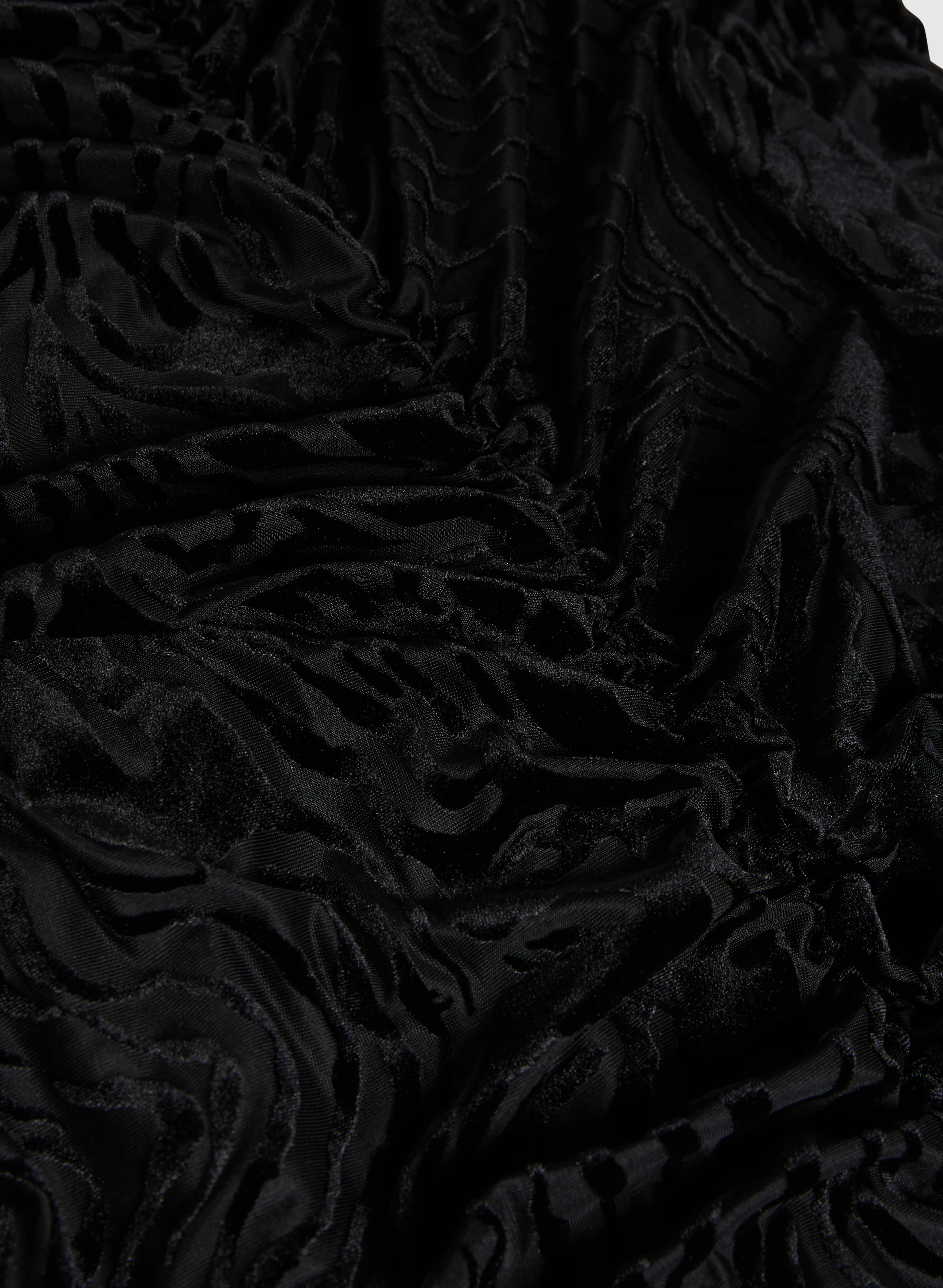 Melanie Lyne - Velvet Zebra Print Dress - Image 8